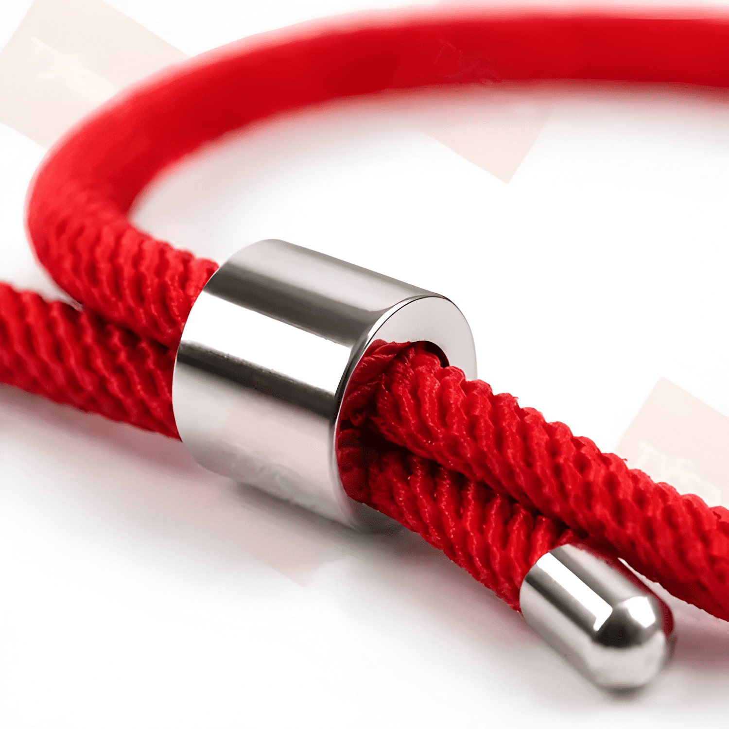 Pulsera hilo de la suerte protección unisex con caja Rojo-1
