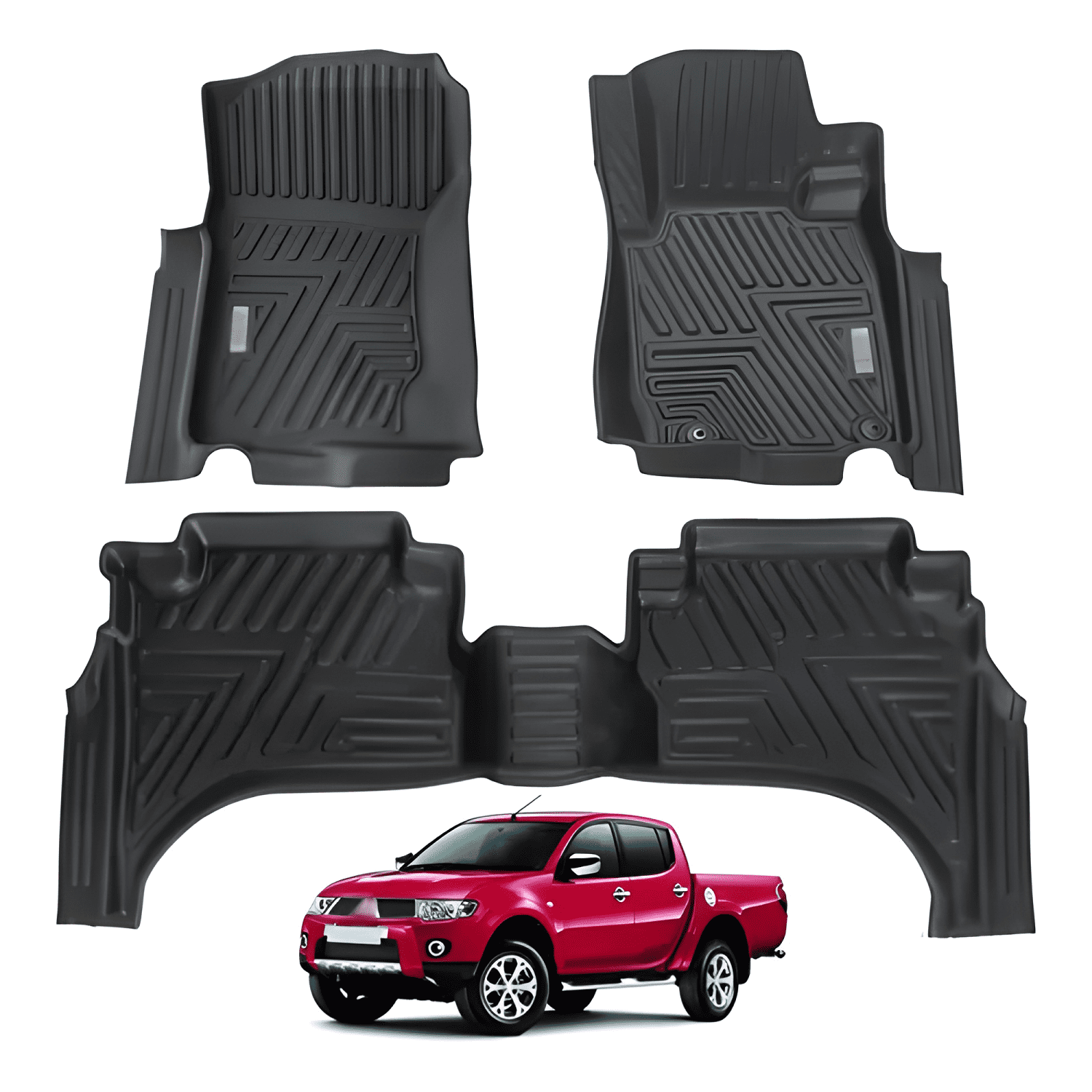 Pisos Calce Perfecto Para Mitsubishi l200 2019 Al 2023 #155-0