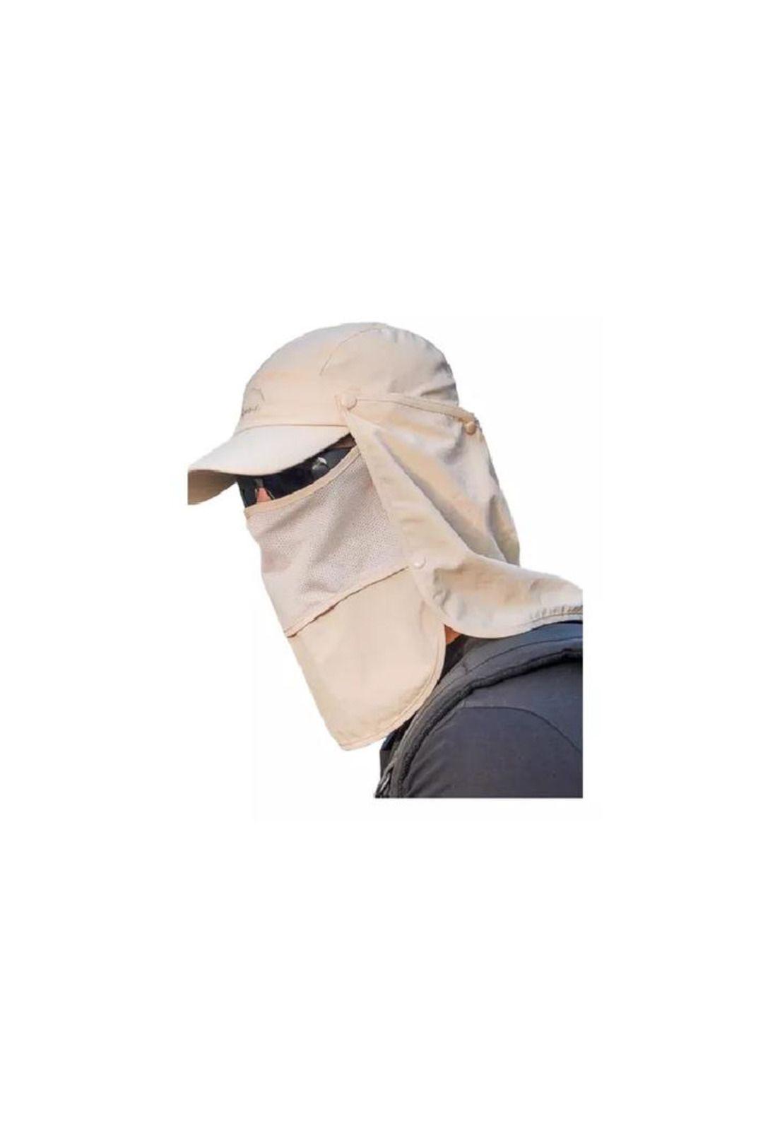 Gorro Visera para el Sol 4 en 1 Uso Diario Caqui-0