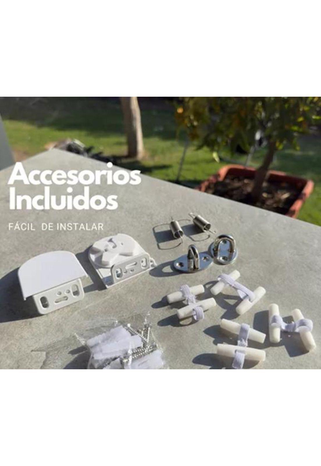 Cortina Roller Terraza 1.00 x 2.50 Beige Vincenzi-3