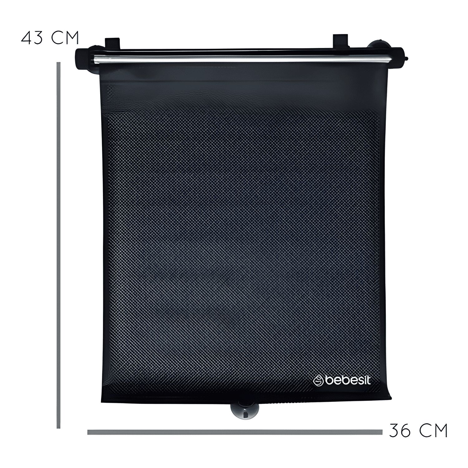 Protector Uv X2 Sol Auto Parasol Roller Bebe Doble Universal-4