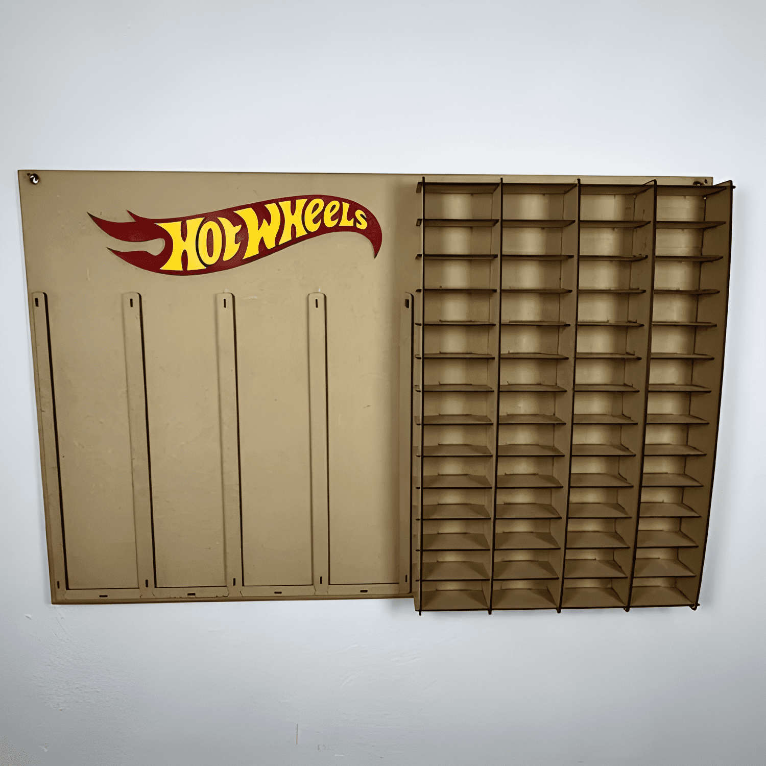 Exhibidor para autos Hot Wheels en blister y sueltos-2