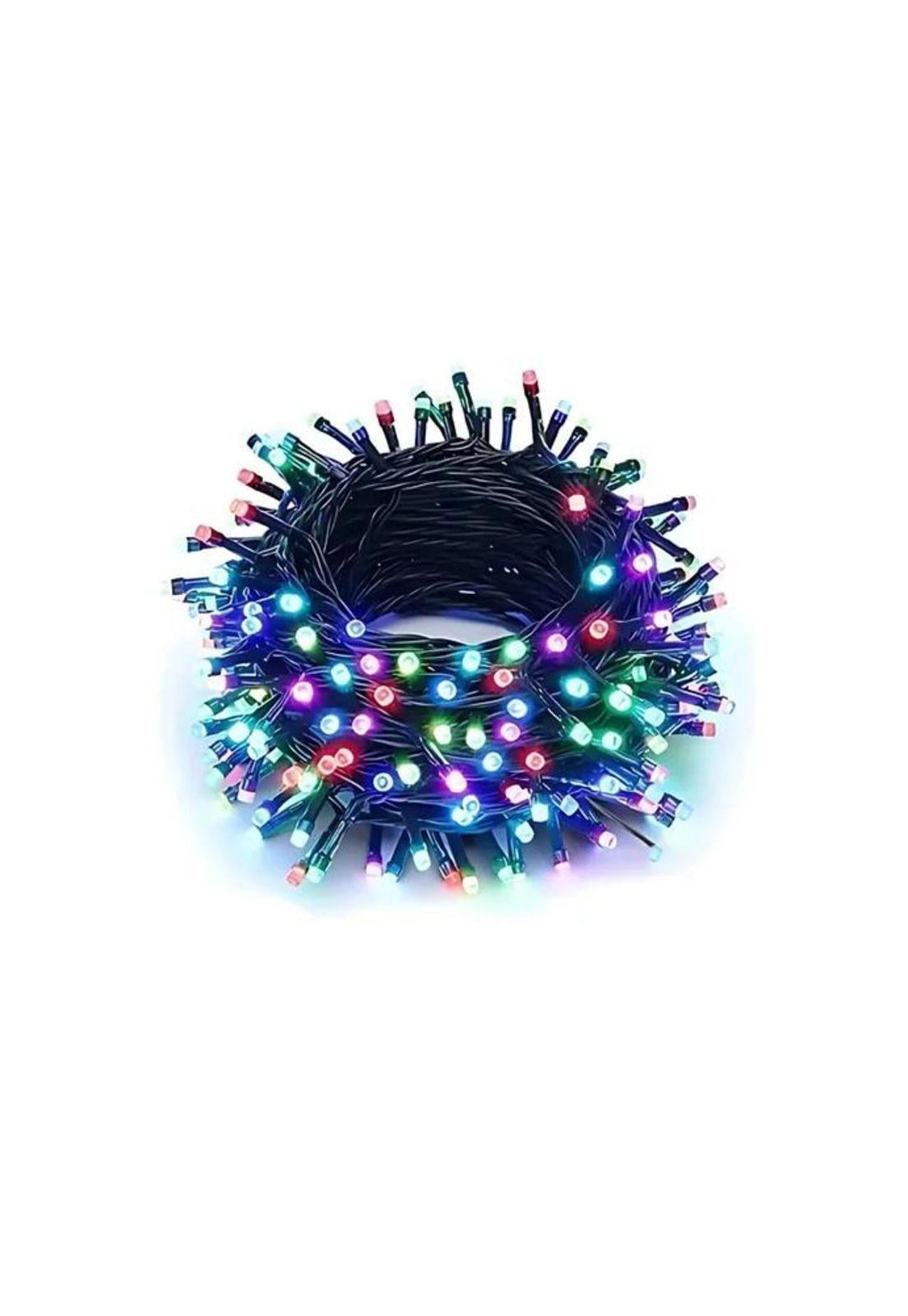 800 leds luces de navidad guirnalda multicolor 55 metros-0