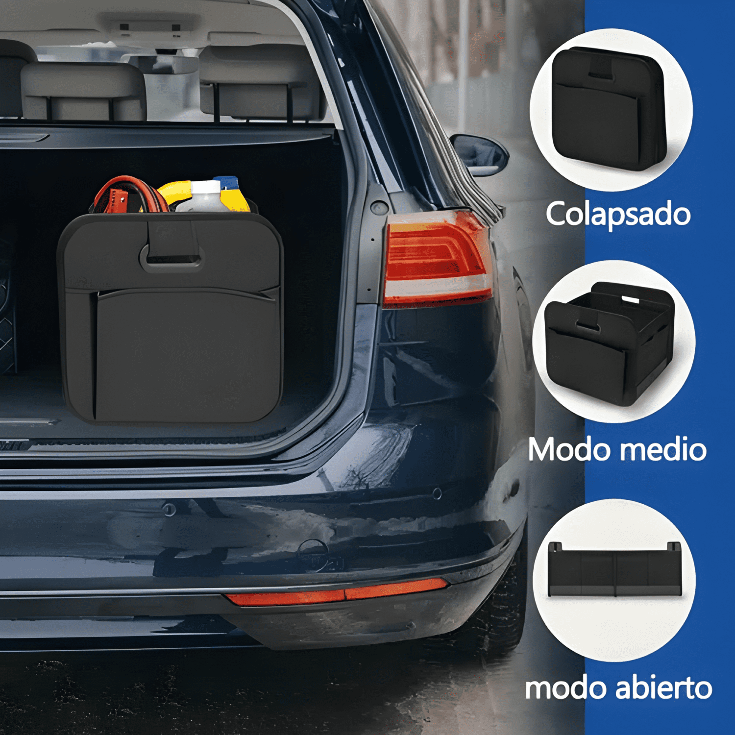 Caja Organizadora De Maleta Auto Bolso Maletero Plegabl #682-4