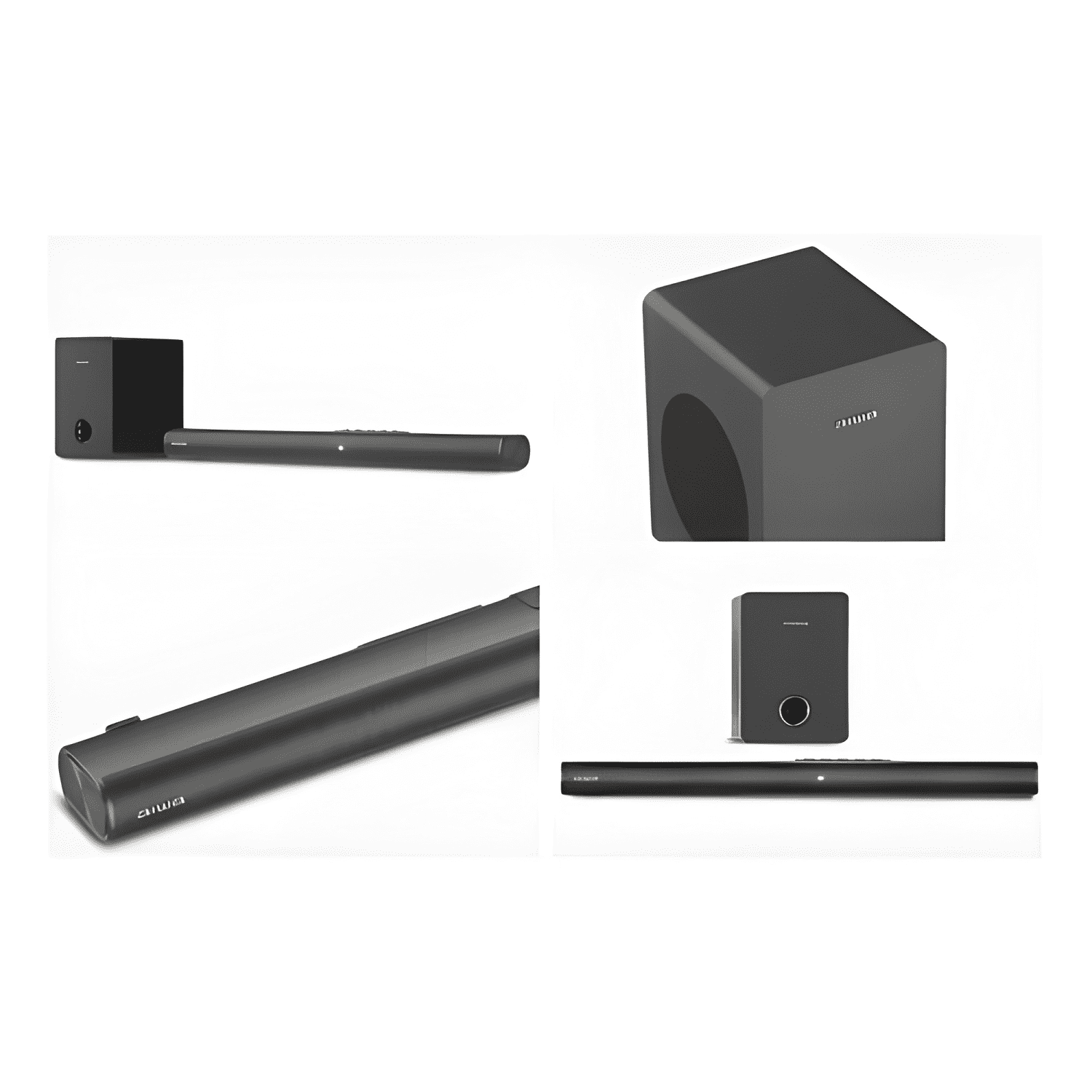 Home theaters soundbar subwoofer bluetooth Negro-3