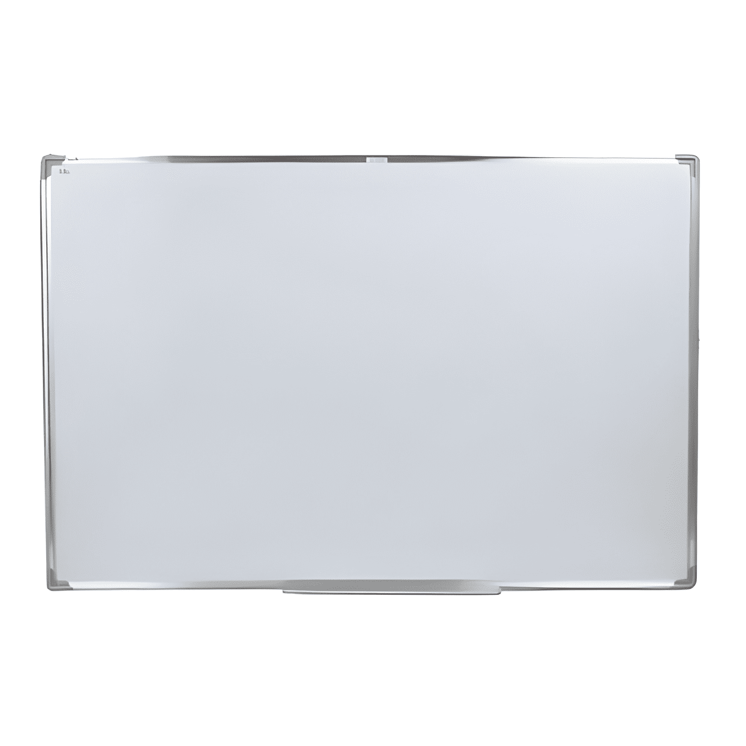 Pizarra acrílica blanca 60x45cm + set 4 plumones doble-0