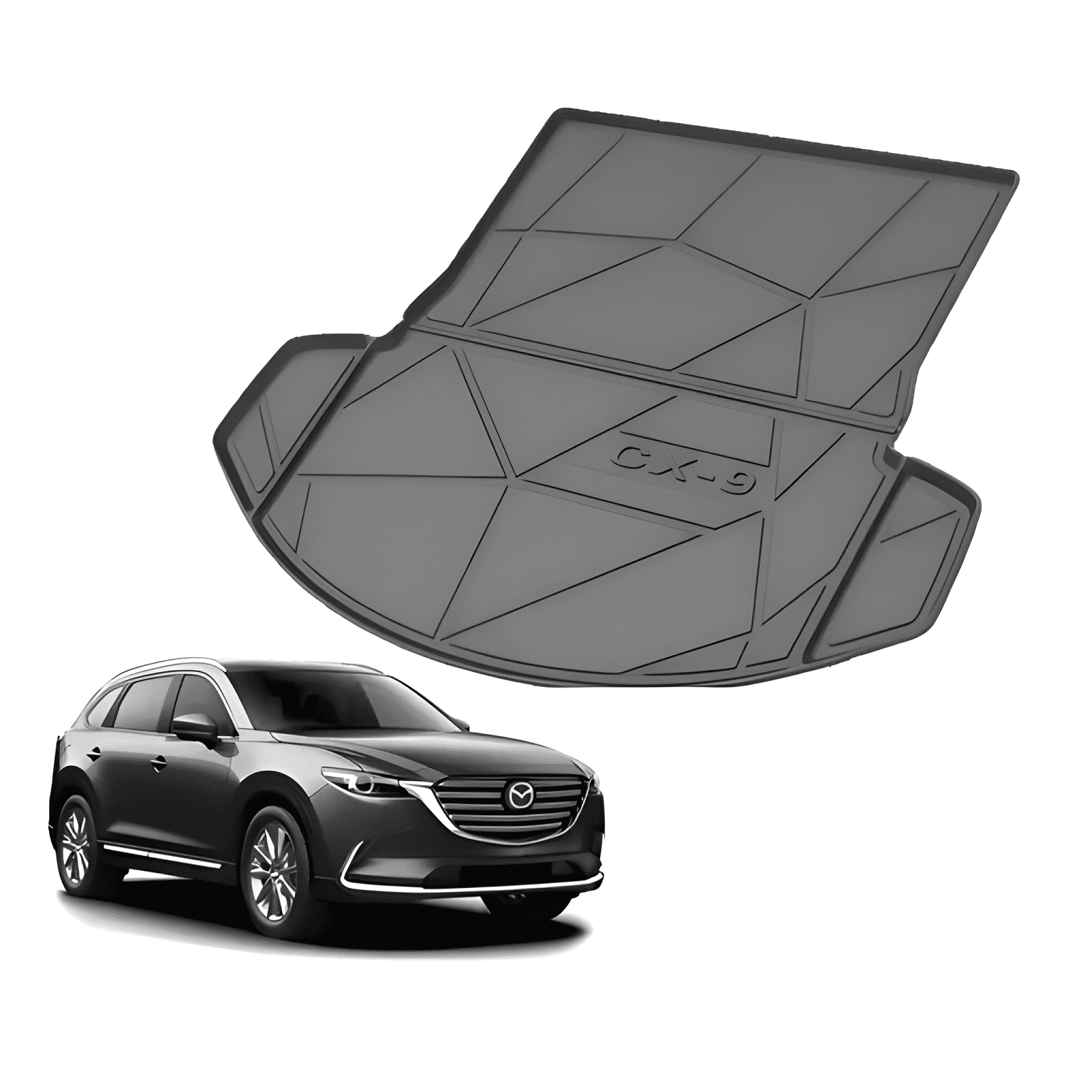 Funda De Maletero 3D Mazda Cx-9 2018-25 Impermeable #200-0