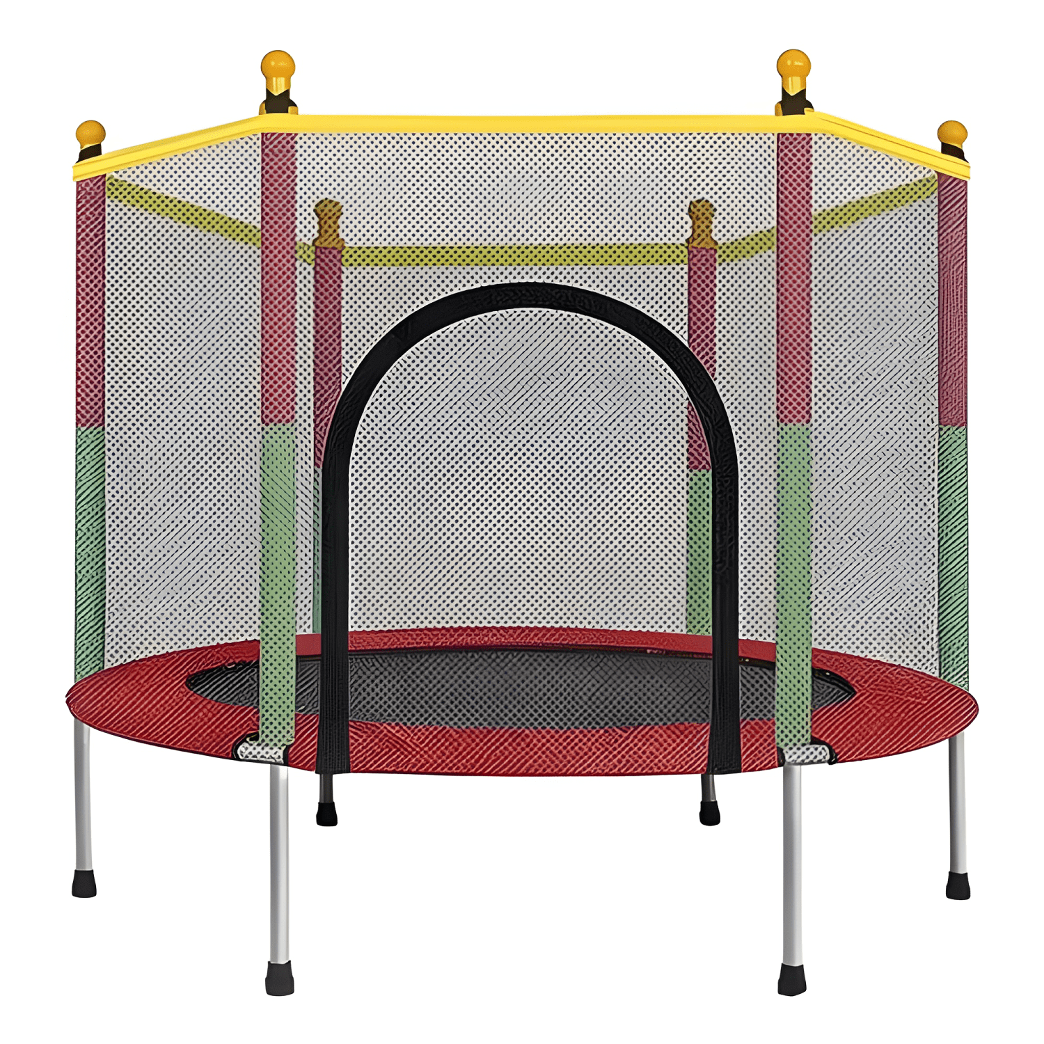Cama elástica trampolín para exterior 1,4 m-0