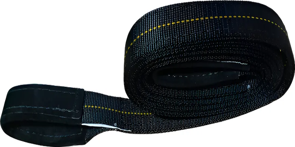 Eslinga Negra Para Eventos 25mm X 2 Capas X 2 Mt 1000 Kilos Negro-0
