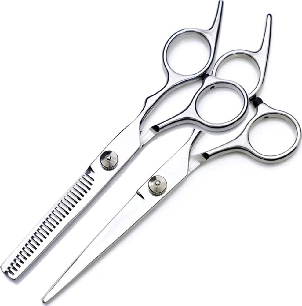 Set tijera corte filo navaja + esculpidora-0