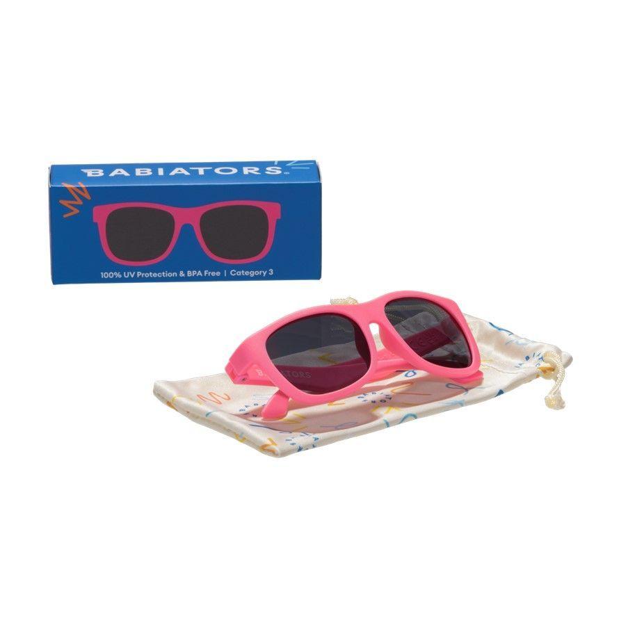 Babiators Lentes De Sol Navigators Think Pink 3-5 años-2