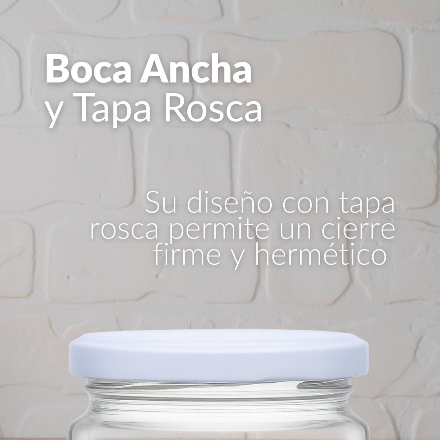 Frasco Conservero 460 Cc Con Tapa Metálica Pack 18 Unidades-3