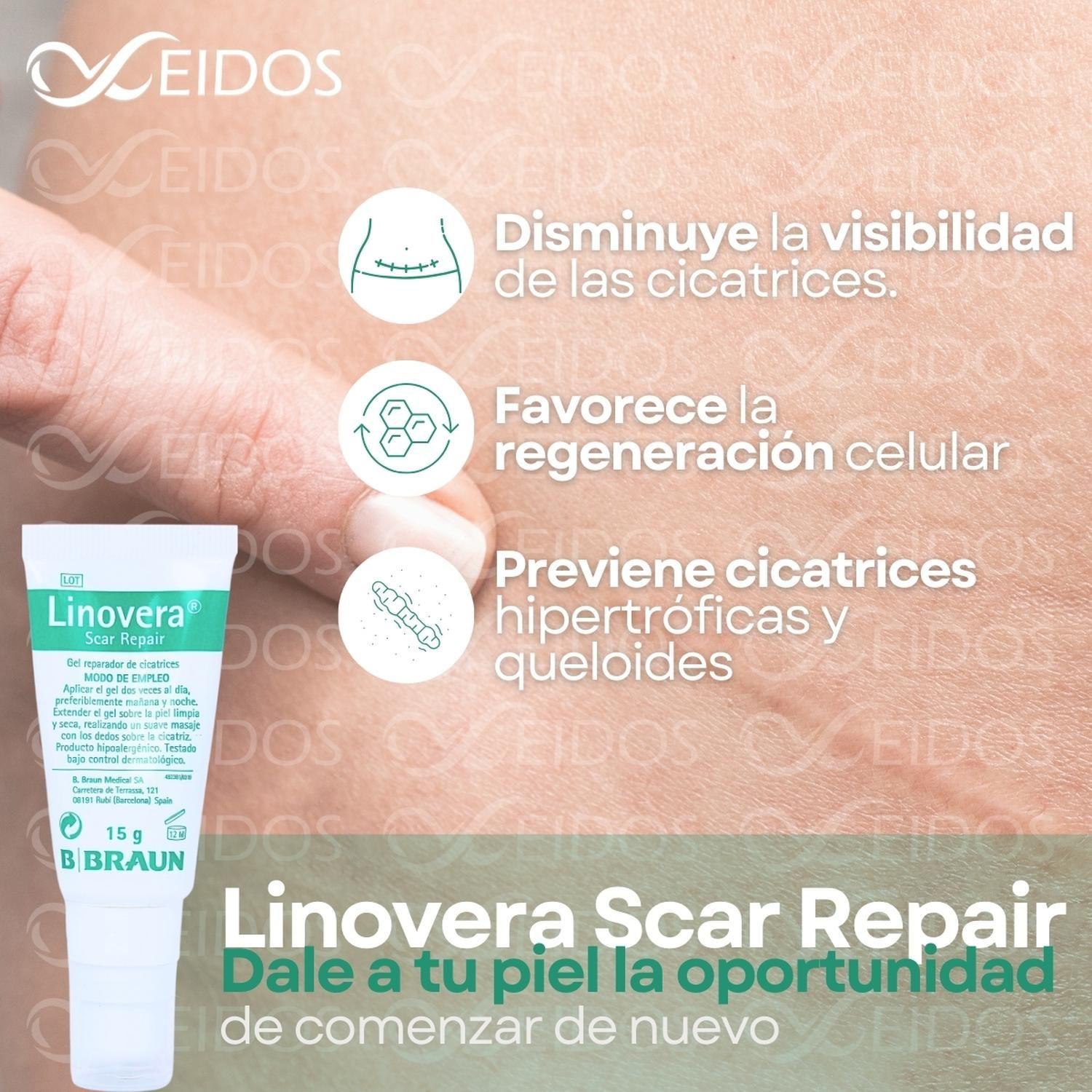 Linovera Scar Repair Gel Reparador De Cicatrices-2