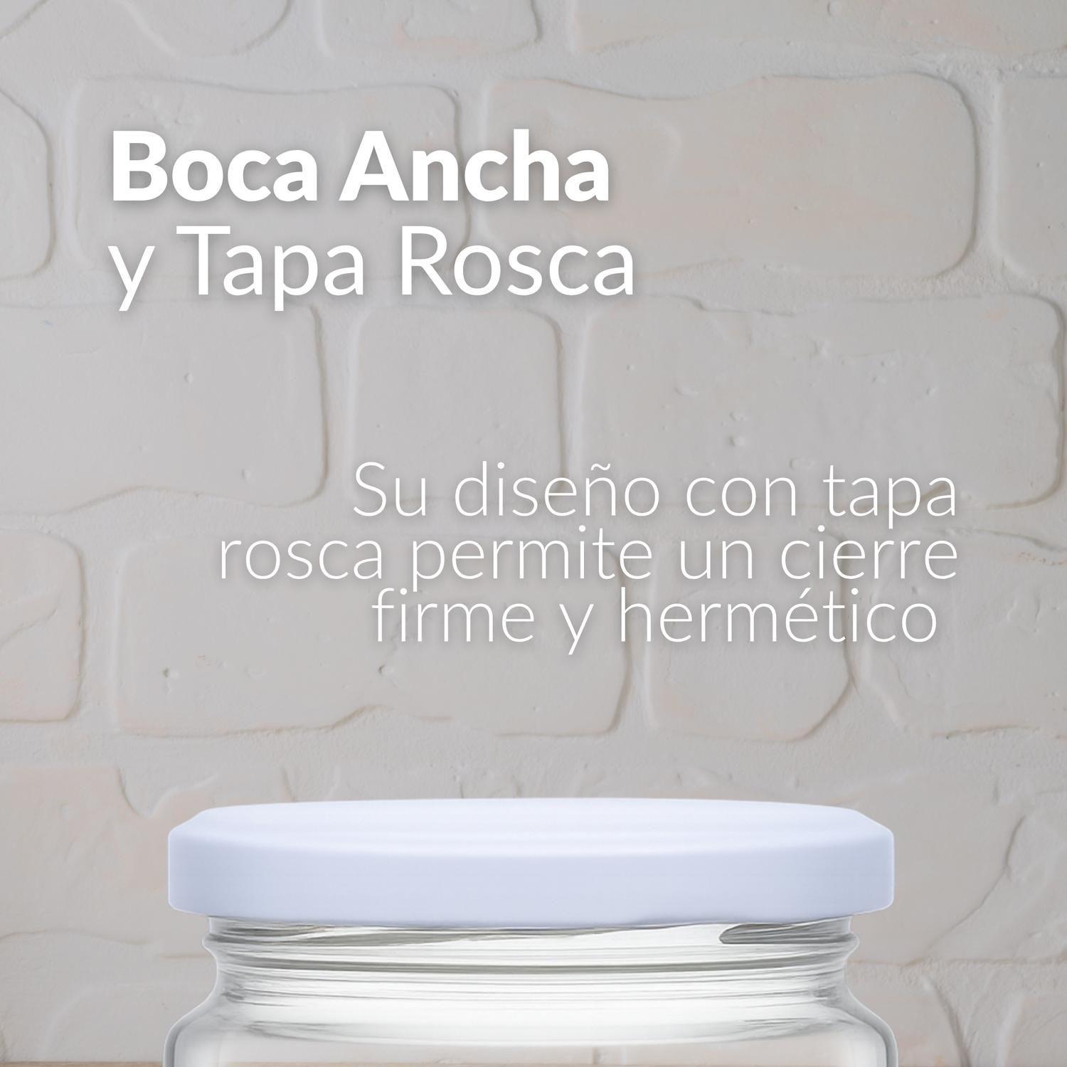 Frasco Conservero 460 Cc Con Tapa Metálica Pack 24 Unidades-6