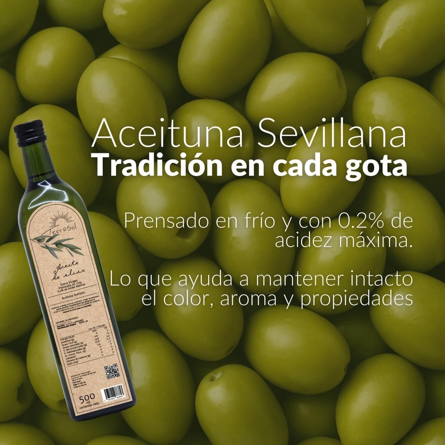 Aceite de Oliva Extra Virgen Terrasol 500ml-2