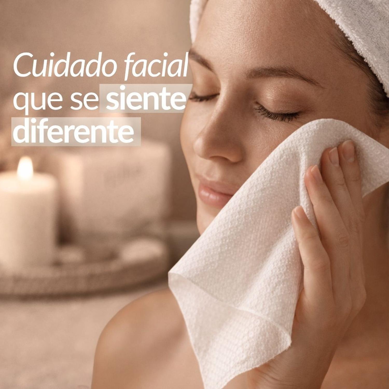 Pack 2 X Toallas Faciales Secas Desechables Premium Plie 50 Pc-4