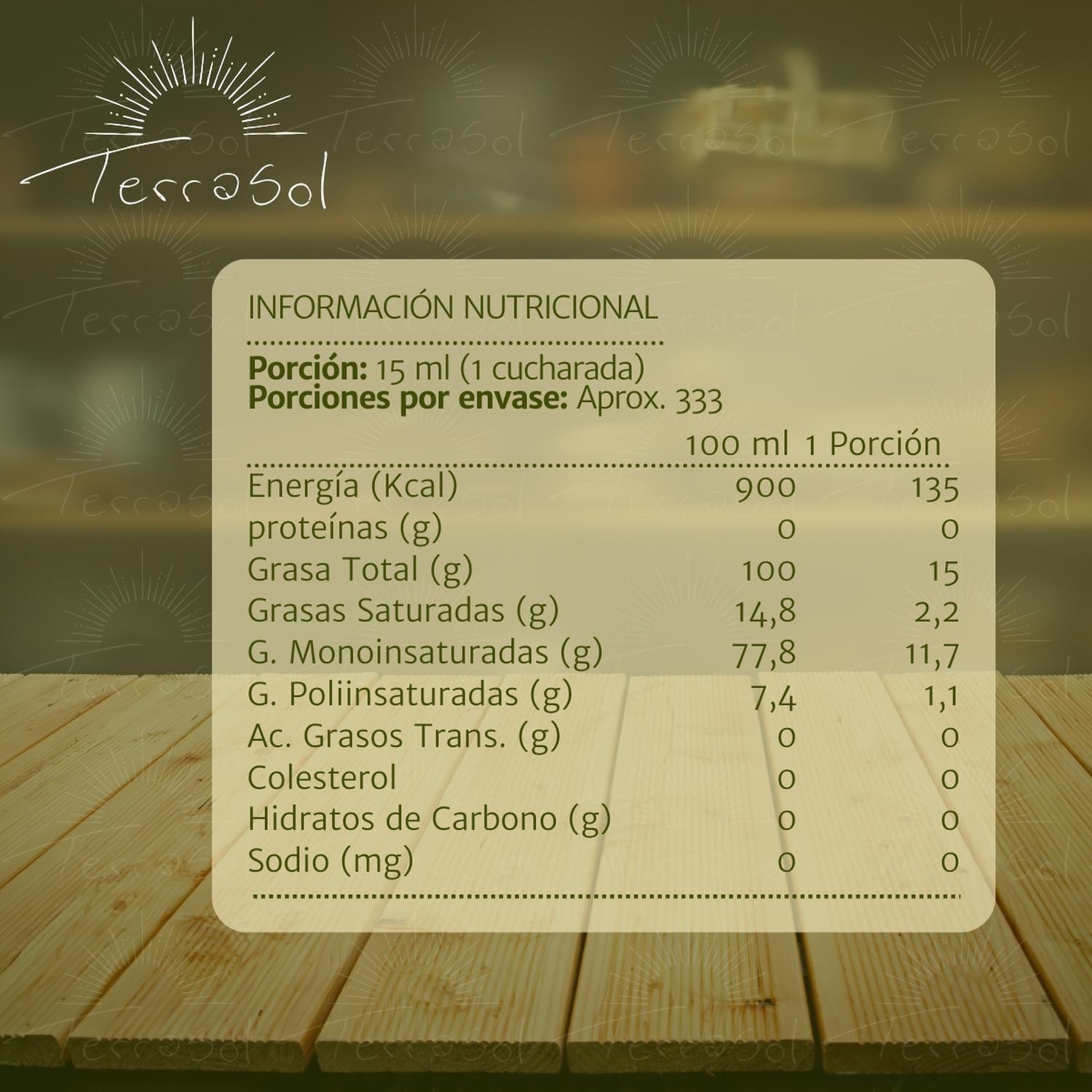 Aceite de Oliva Extra Virgen 5L Bidones Terrasol-3