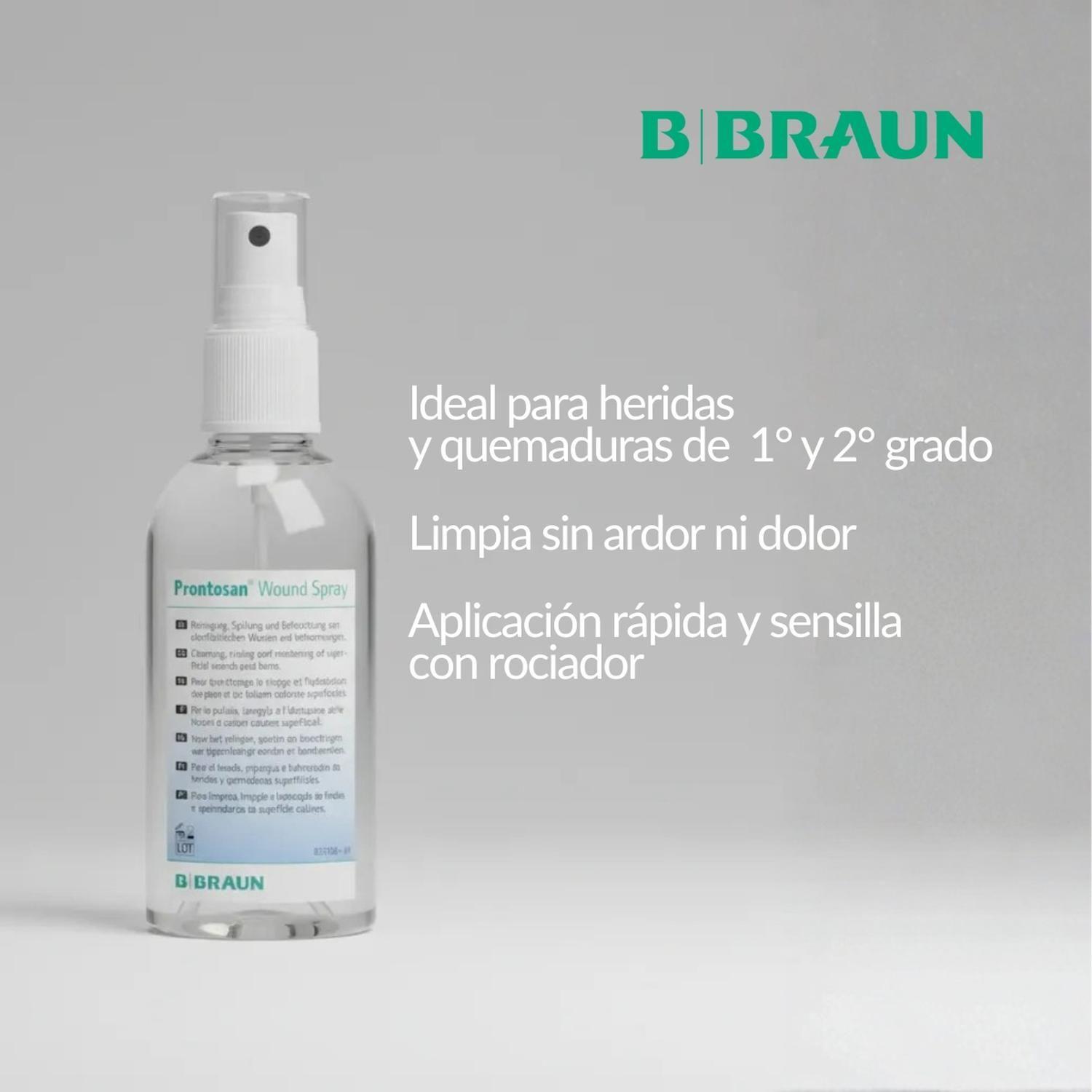 Prontosan Spray Solución Limpiadora Lavado De Heridas 75ml-6