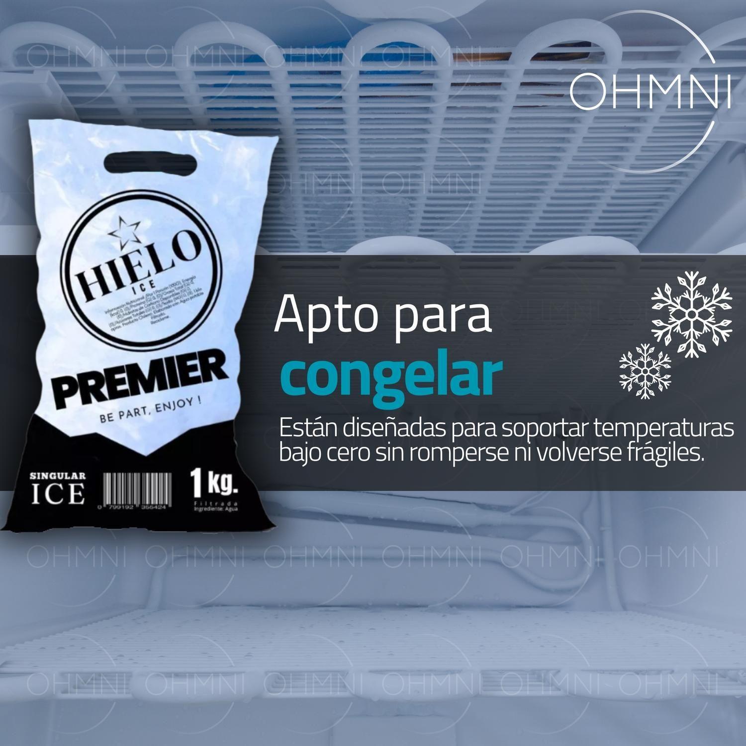 Bolsas Para Envasar Hielo por Kilo Congelar 1000u c/ Manilla-4