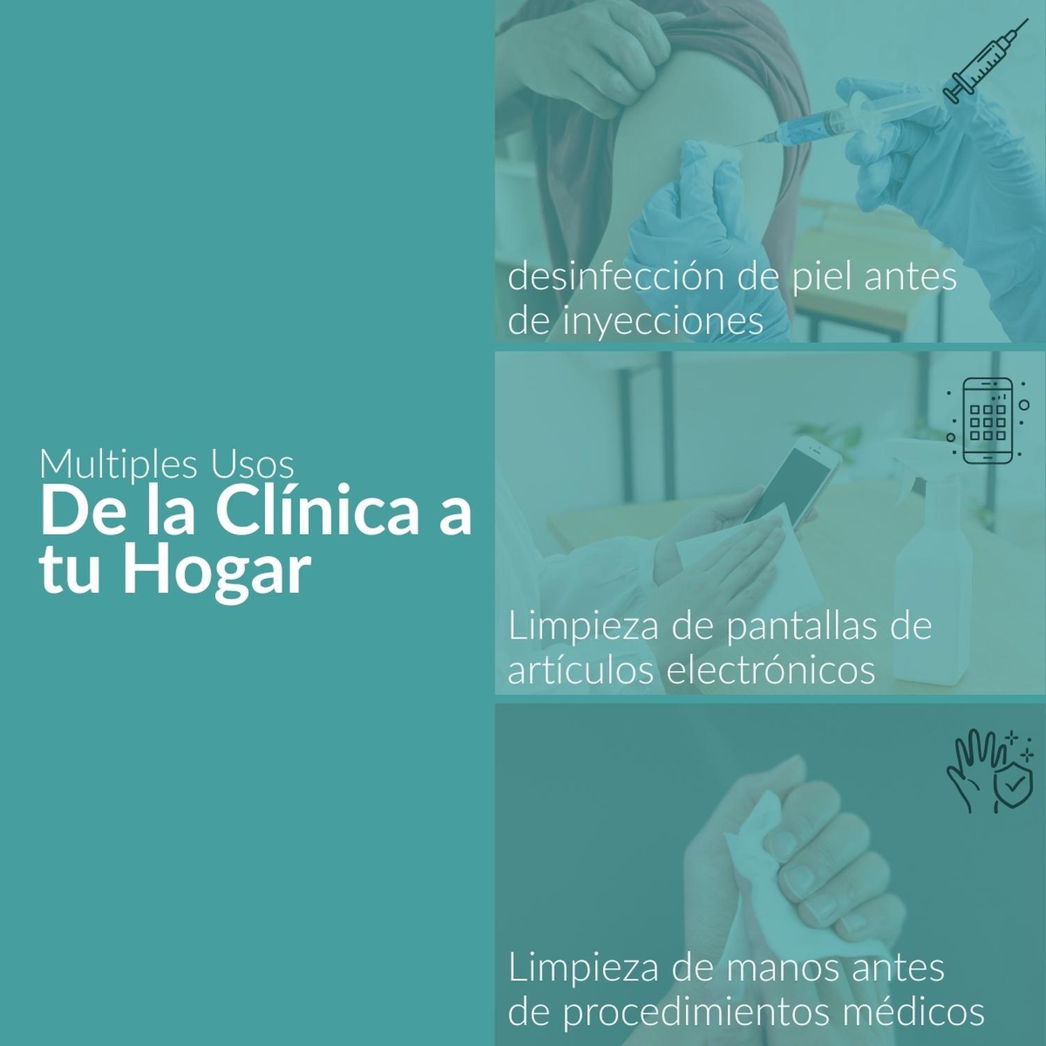 Caja 10 X Higienix Alcohol Pad Caja 100 Ud (total 1000u)-6
