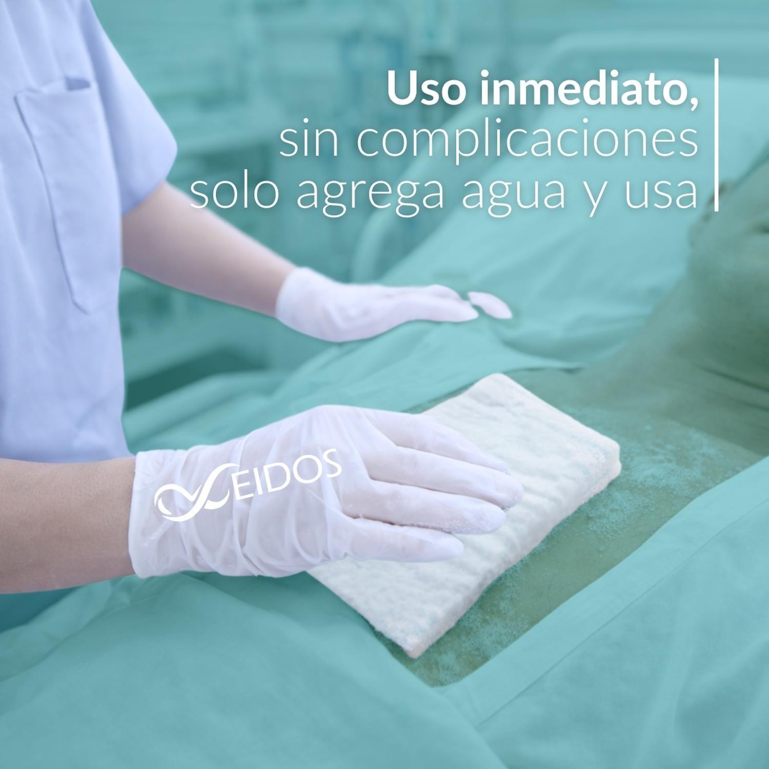 Esponja Jabonosa Desechable Begobaño Enjuague 120 unidades-3