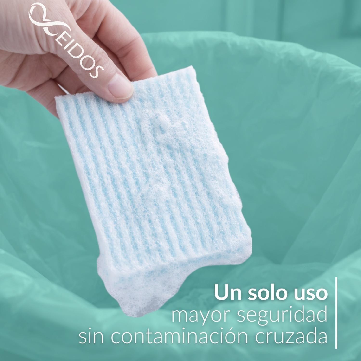 Esponja Jabonosa Desechable Begobaño Enjuague 120 unidades-6