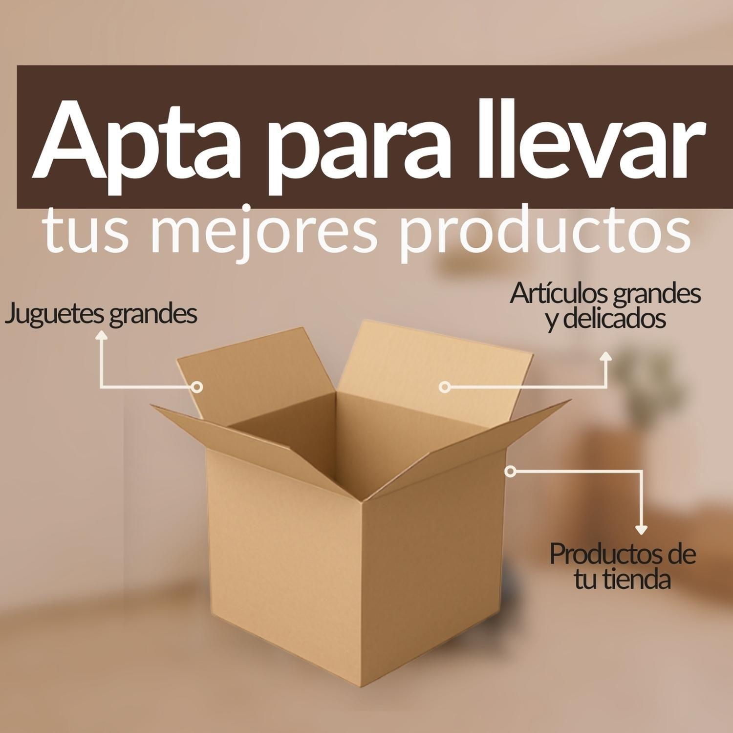Cajas Cartón Mudanza 60x40x40 Embalajes 10 Unidades VITRAUSS-6