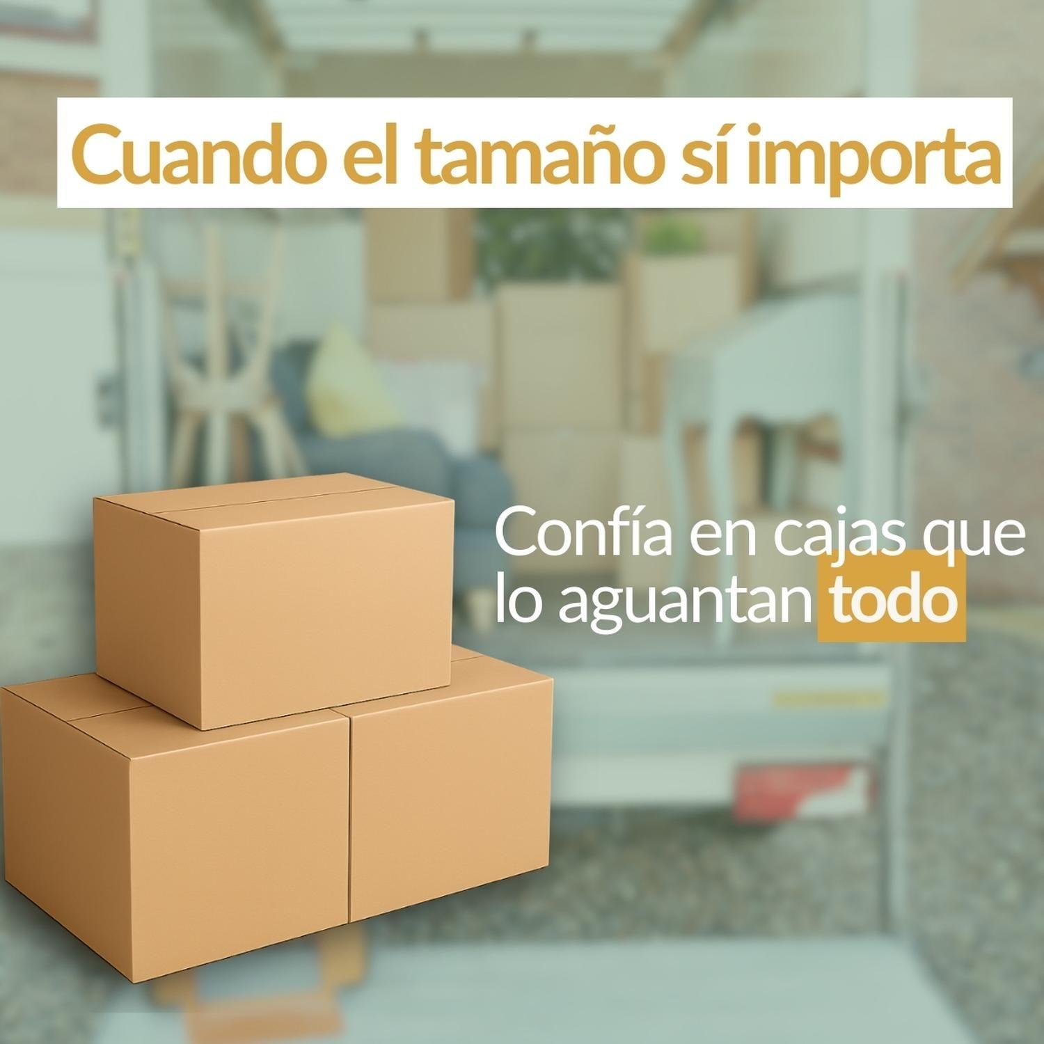 Cajas Cartón Mudanza 60x40x40 Embalajes 10 Unidades VITRAUSS-8