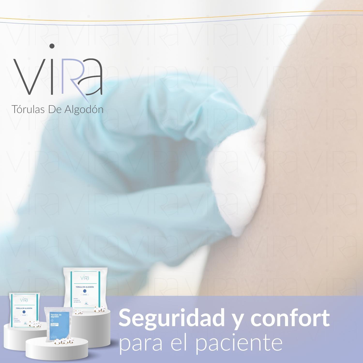 Tórulas de Algodón Premium 0.5gr X 100 Unidades | viRa-5