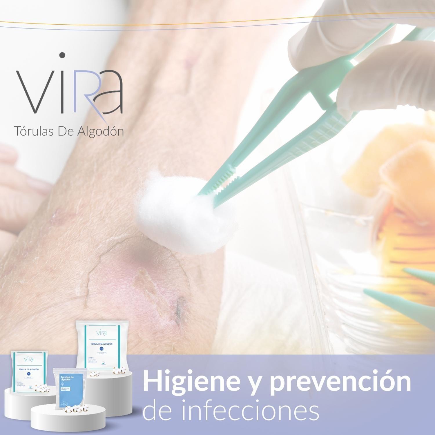 Tórulas de Algodón Premium 0.5gr X 100 Unidades | viRa-3