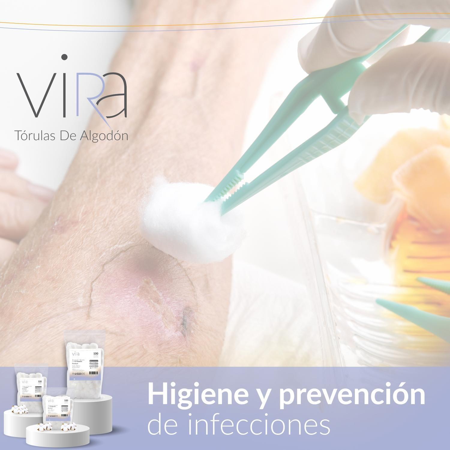 Tórulas de Algodón Premium 0.5gr X 100 Unidades | viRa-4