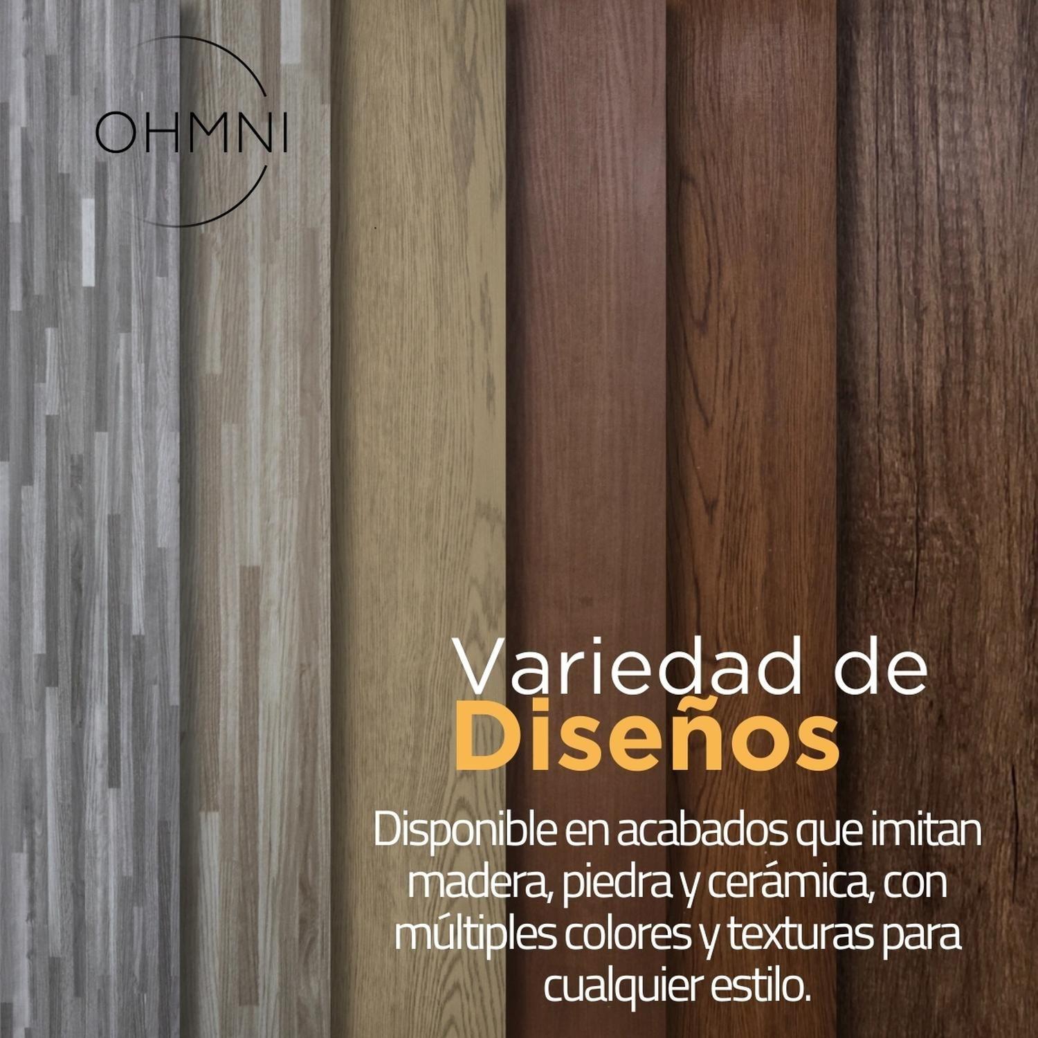 Piso Vinilico Autoadhesivo 1 Caja 2.5m2 Antideslizante 18 Und-7