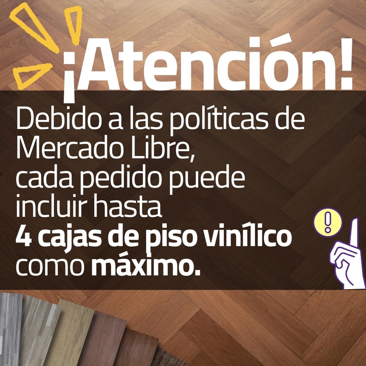 Piso Vinilico Autoadhesivo 1 Caja 2.5m2 Antideslizante 18 Und-1