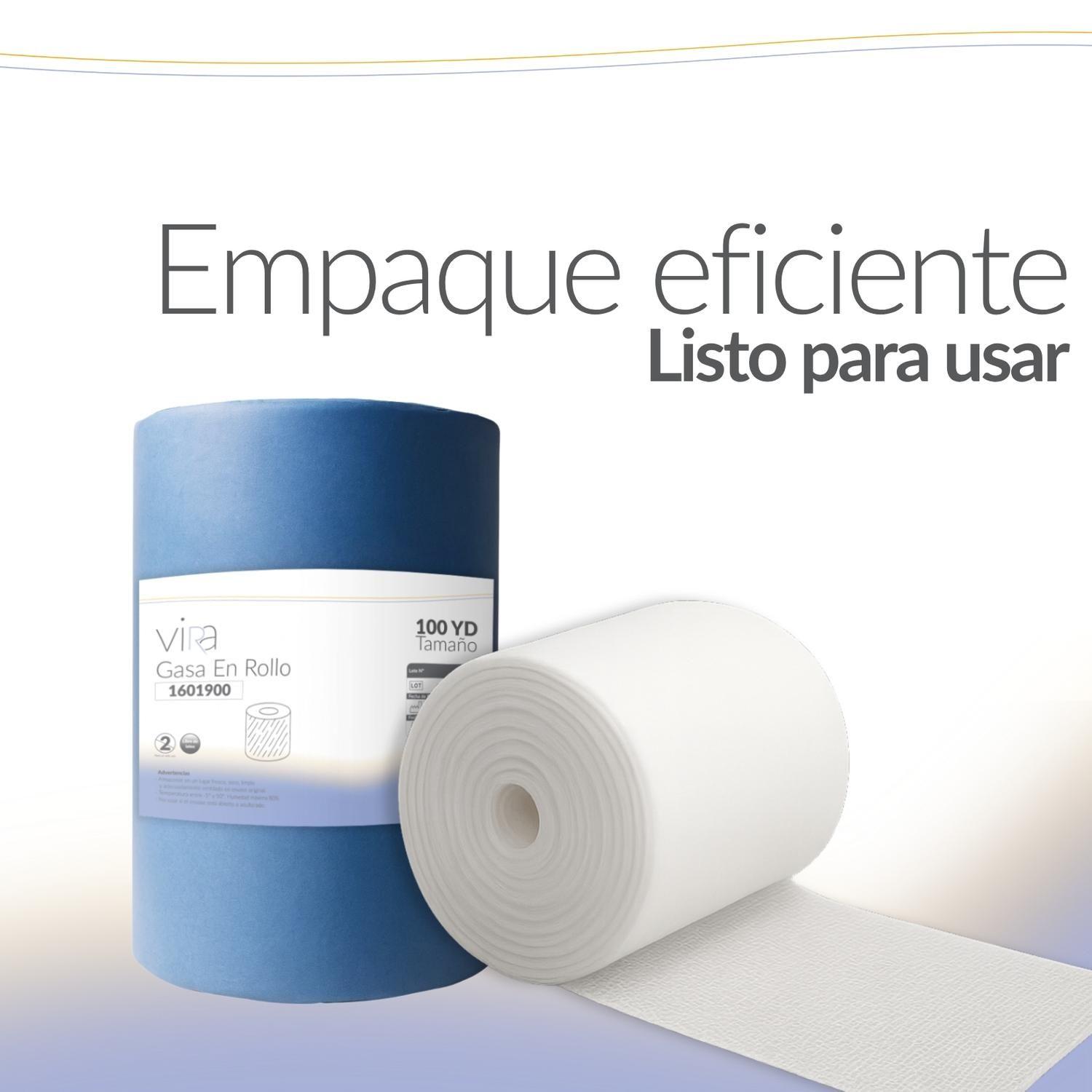 Gasa Absorbente en Rollo Médica 100 Yardas viRa-5