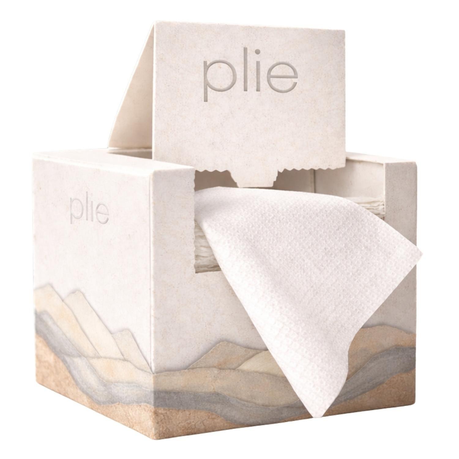 Toalla Facial Desechable De Algodón 25x30 Cm 50 Pcs Plie-0