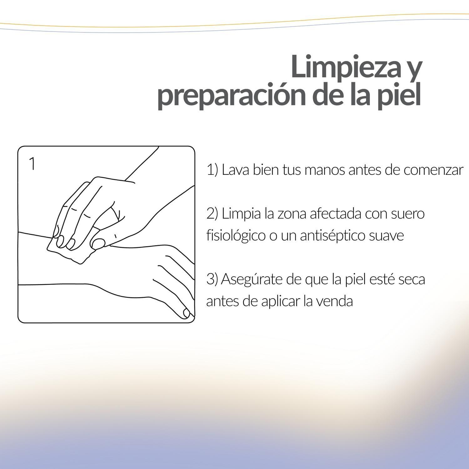 Venda Gasa Stretch Elasticada Fijacion Adhesiva 10cm x 10m-4