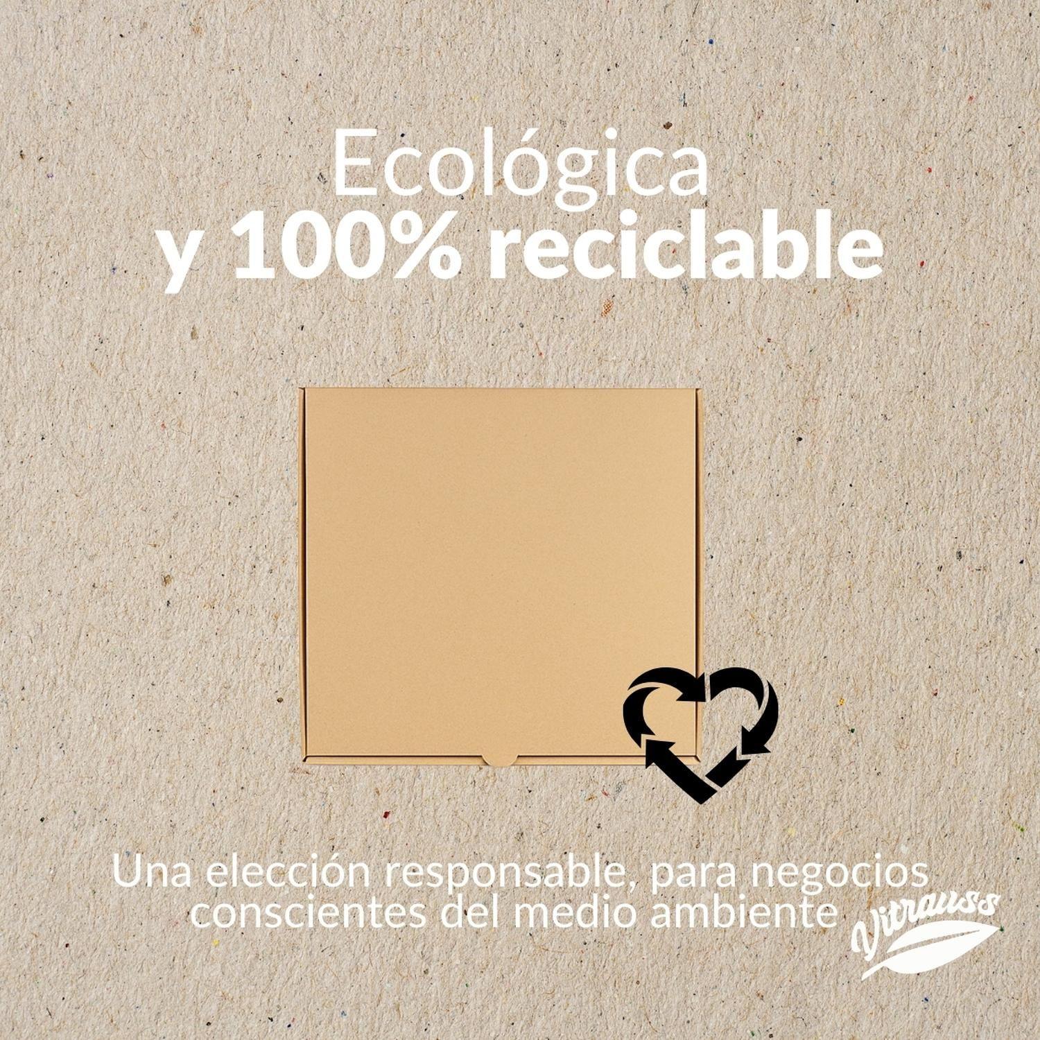 Caja Para Pizza 32x32x4cm 50 Unidades Vitrauss-4