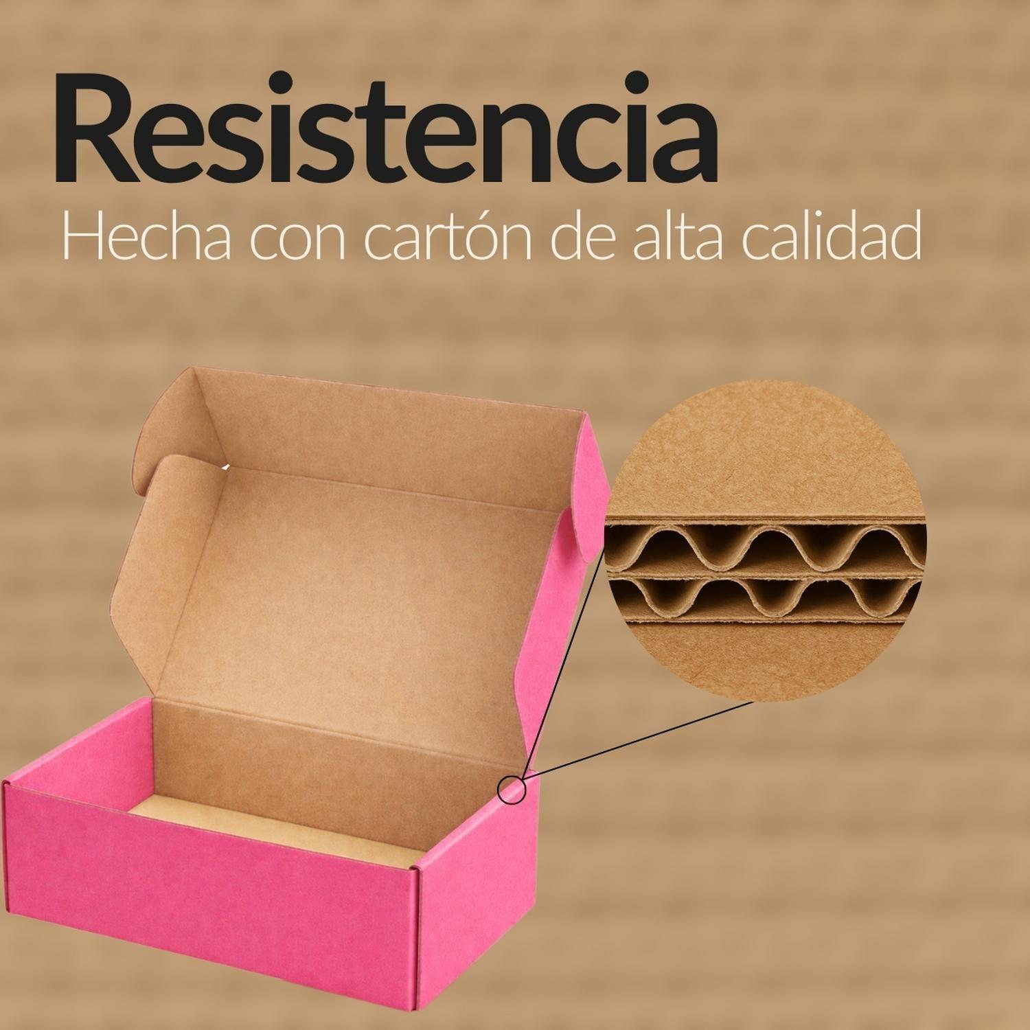 Cajas Cartón Autoarmable 20X14X8 Pack X 30 unidades Vitrauss-5