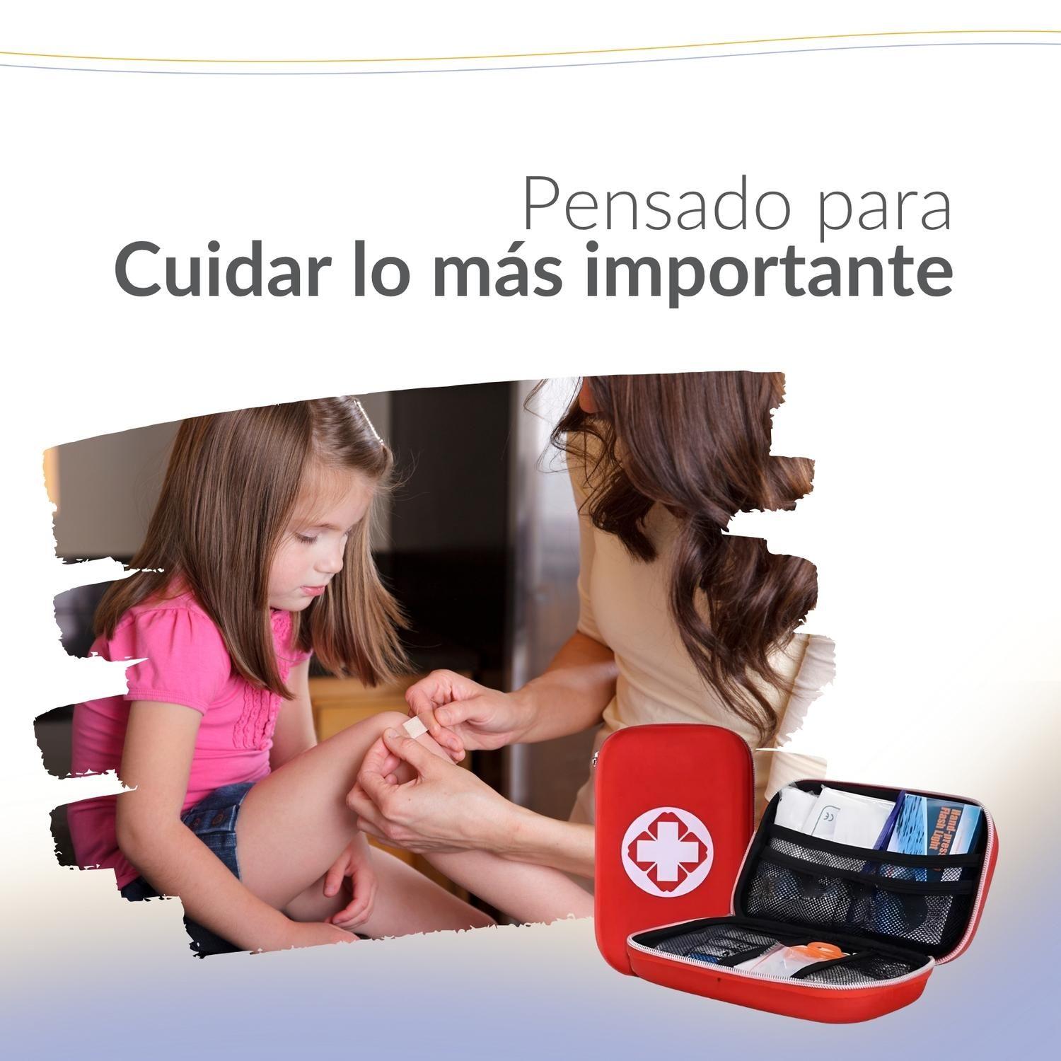 Botiquín Emergencia Primeros Auxilios 53 piezas Auto Camping-8