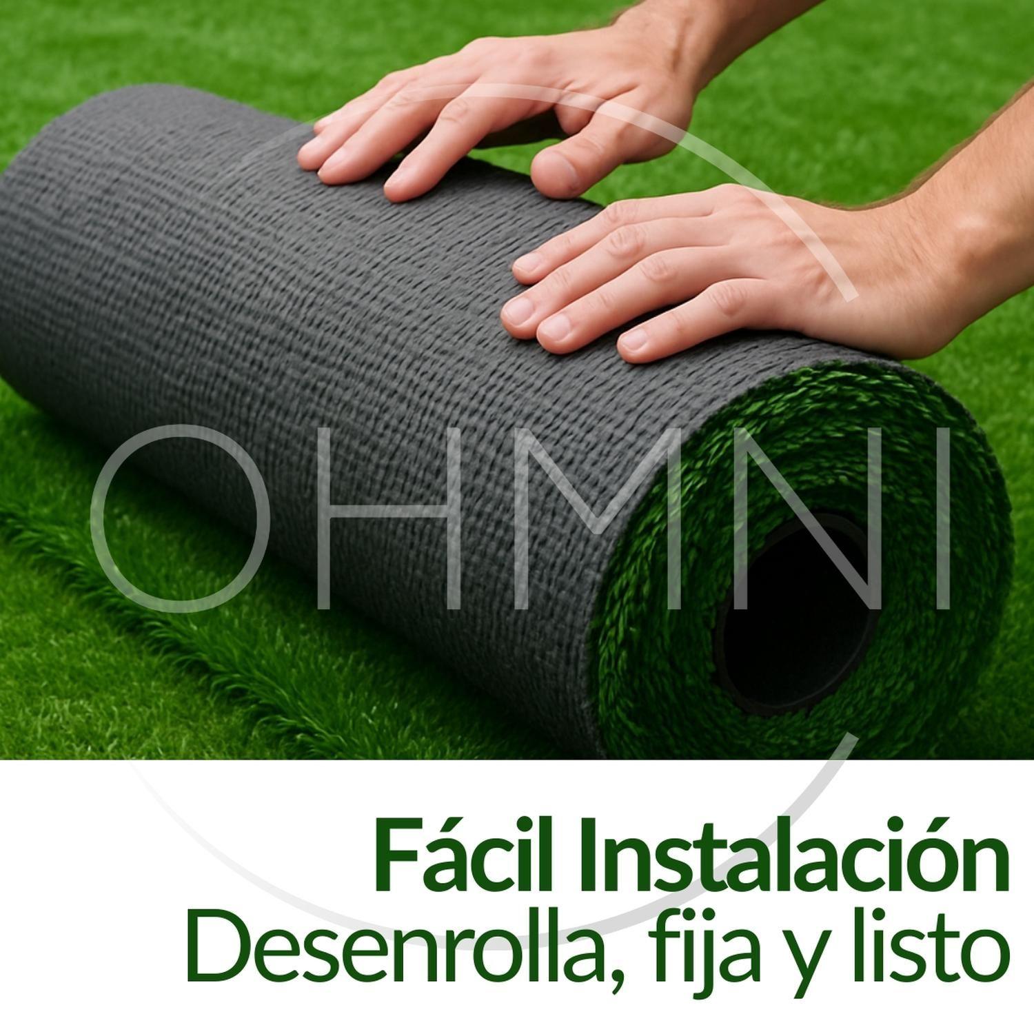 Cesped Pasto Artificial Sintético Rollo 1x3 Metro Cuadrado-3