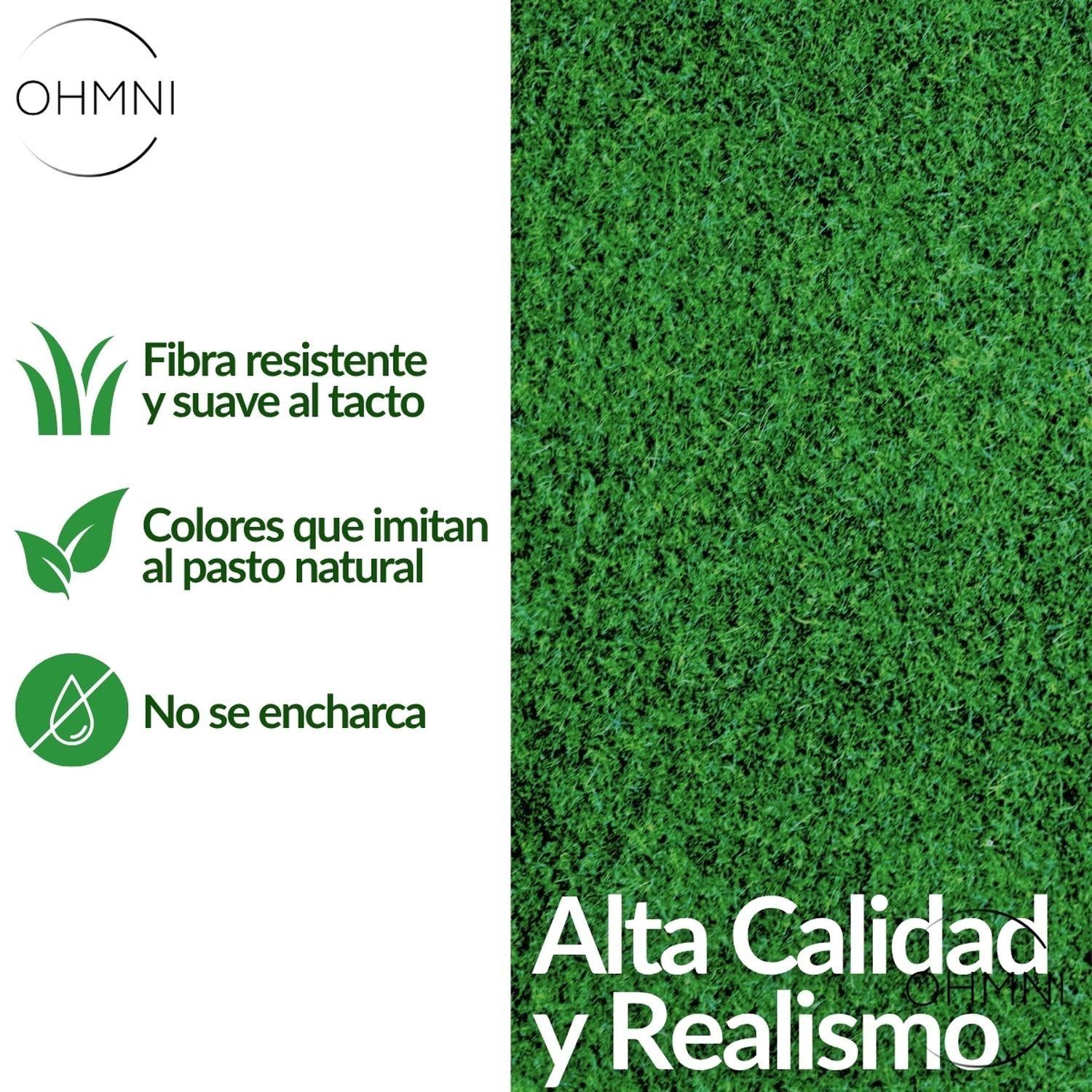 Cesped Pasto Artificial Sintético Rollo 1x3 Metro Cuadrado-6