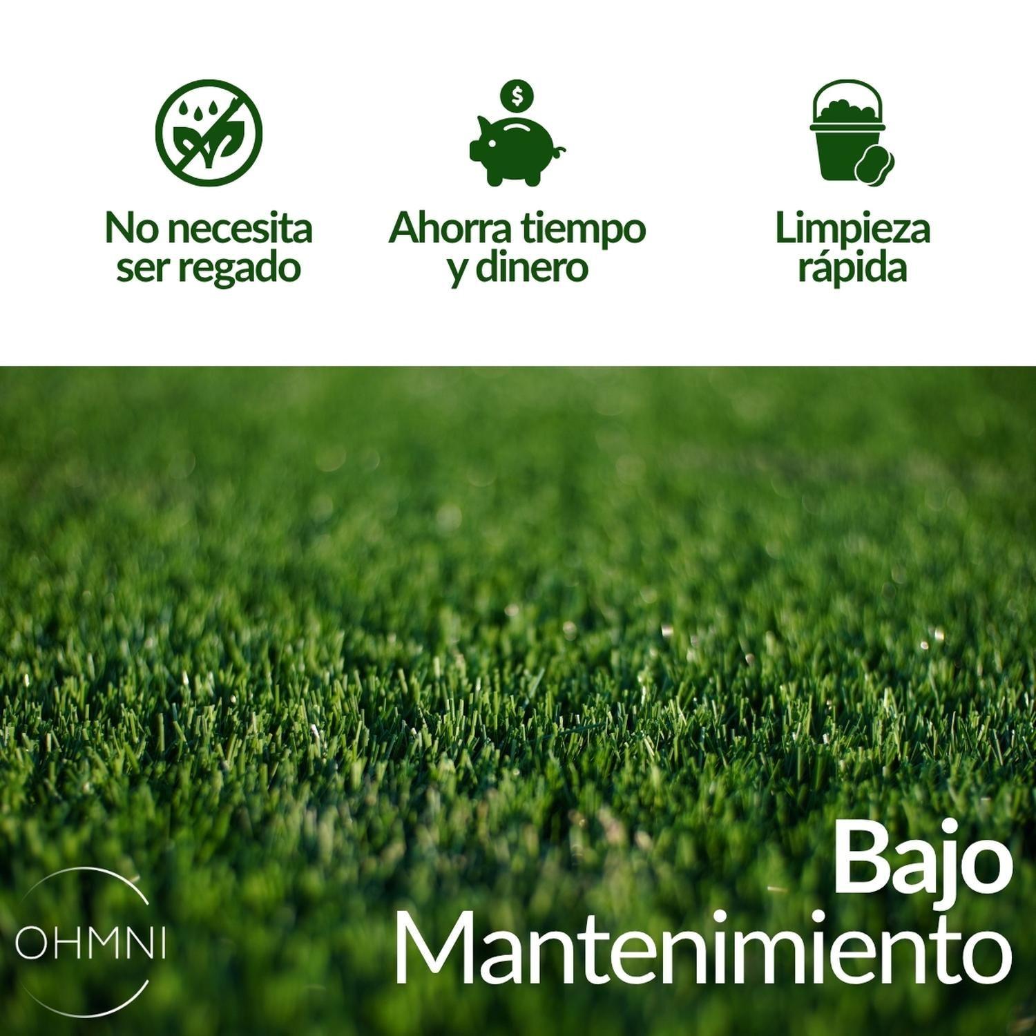 Cesped Pasto Artificial Sintético Rollo 1x3 Metro Cuadrado-7