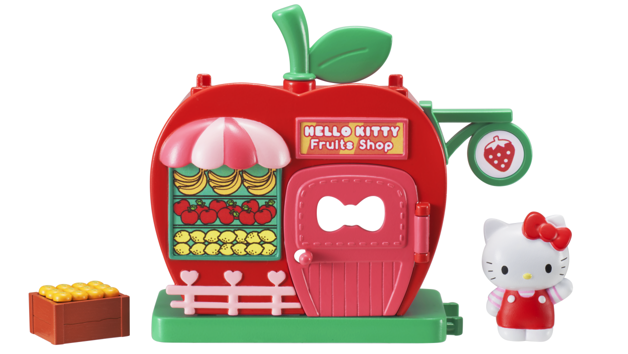 HKITTY STACKED PLAY HOUSE STREETSCAPE SERIES HELLO KITTY-1