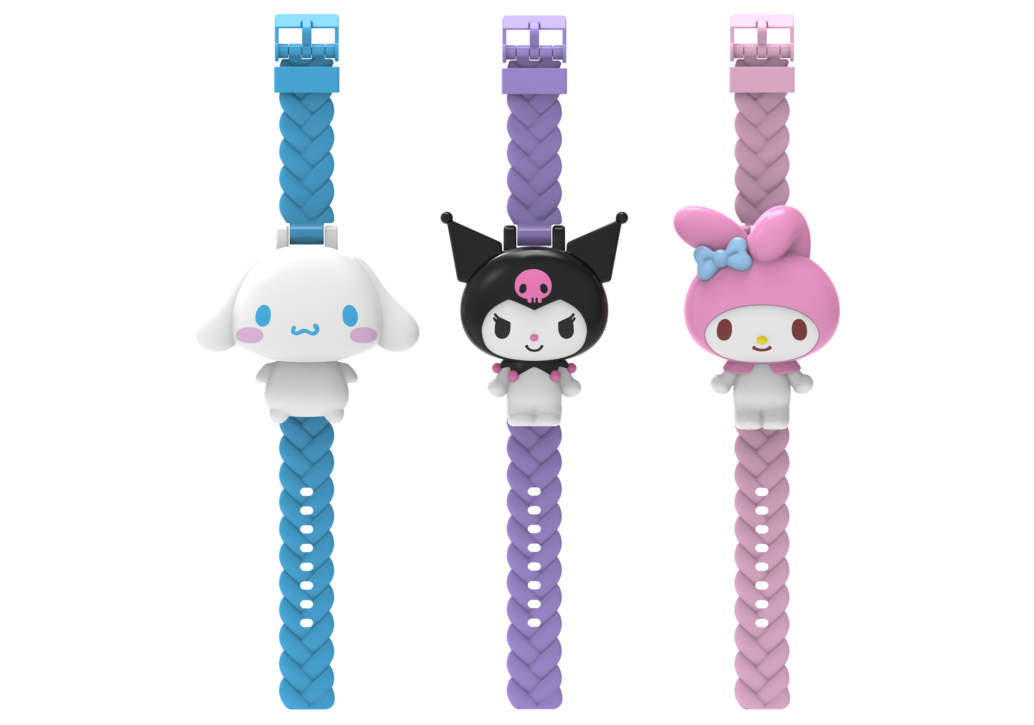SANRIO CHARACTERS Q WATCH KUROMI-3