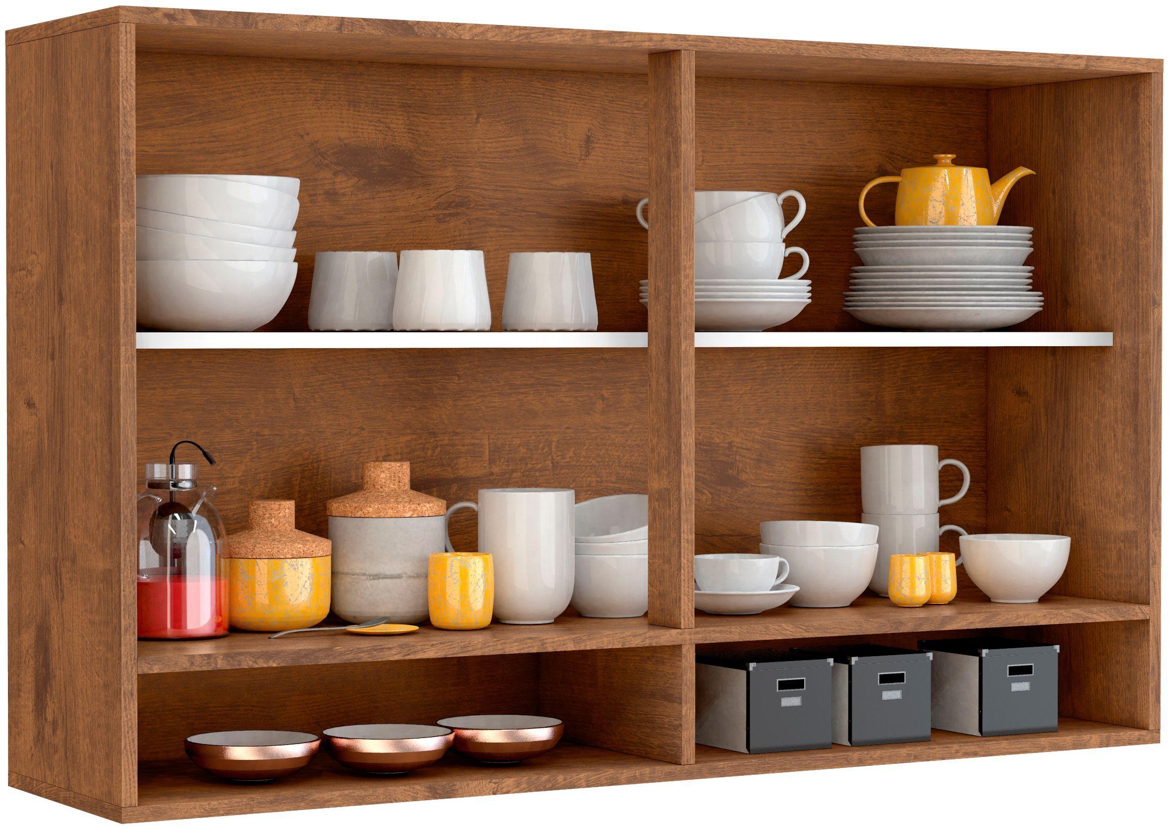 Mueble de cocina Valentina blanco/natura-4