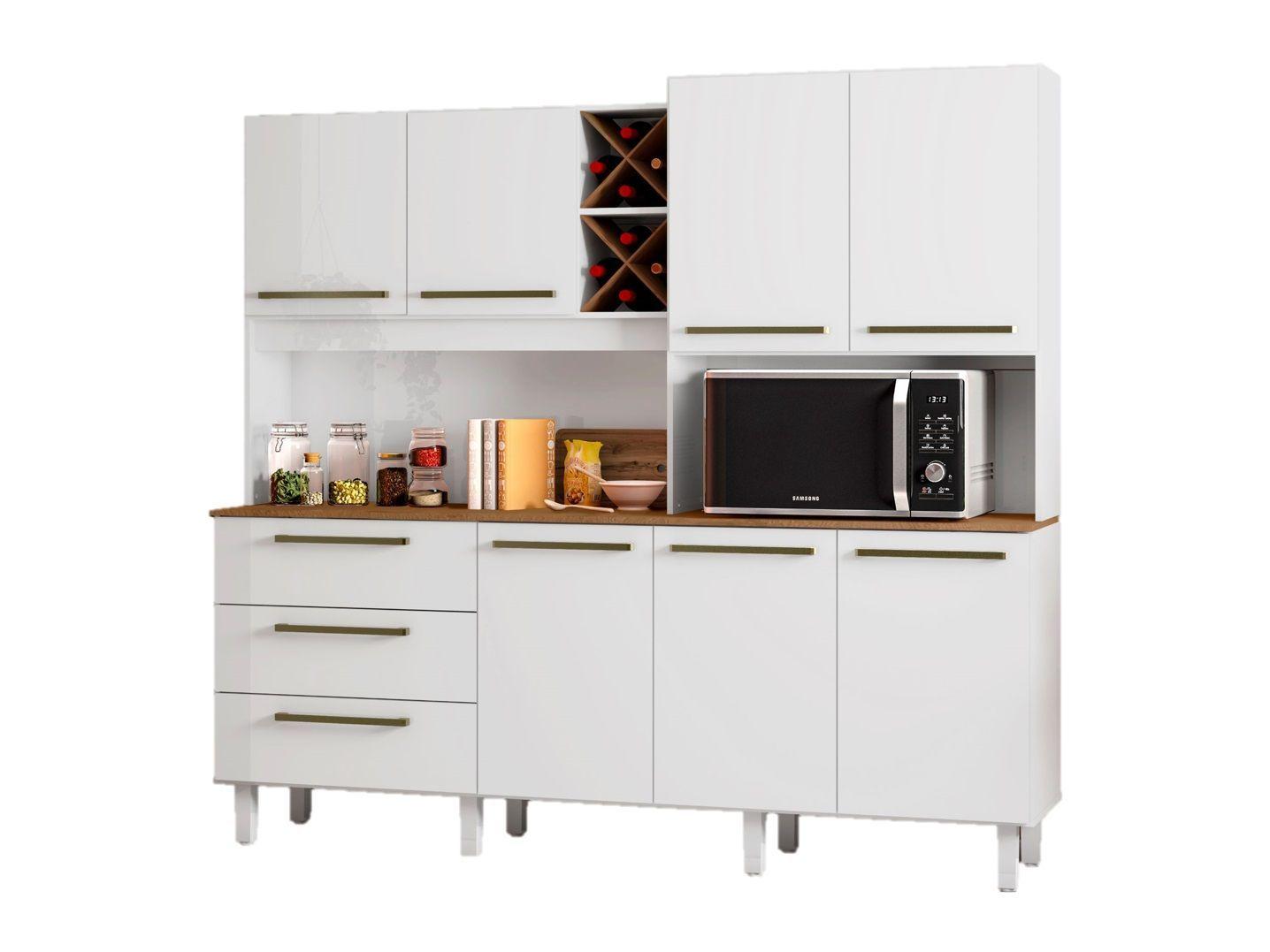 Mueble de cocina Alondra blanco/natura-0