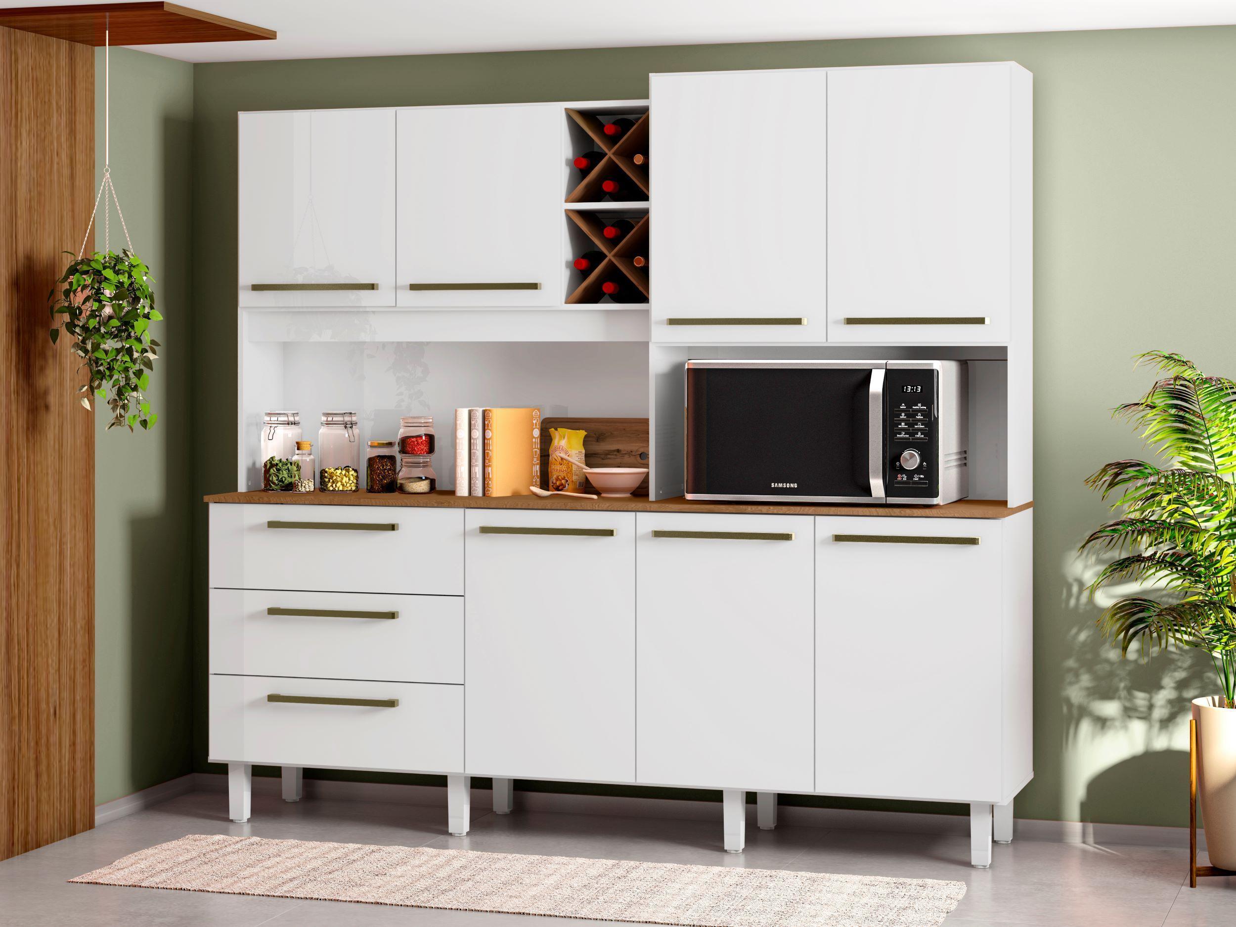 Mueble de cocina Alondra blanco/natura-1
