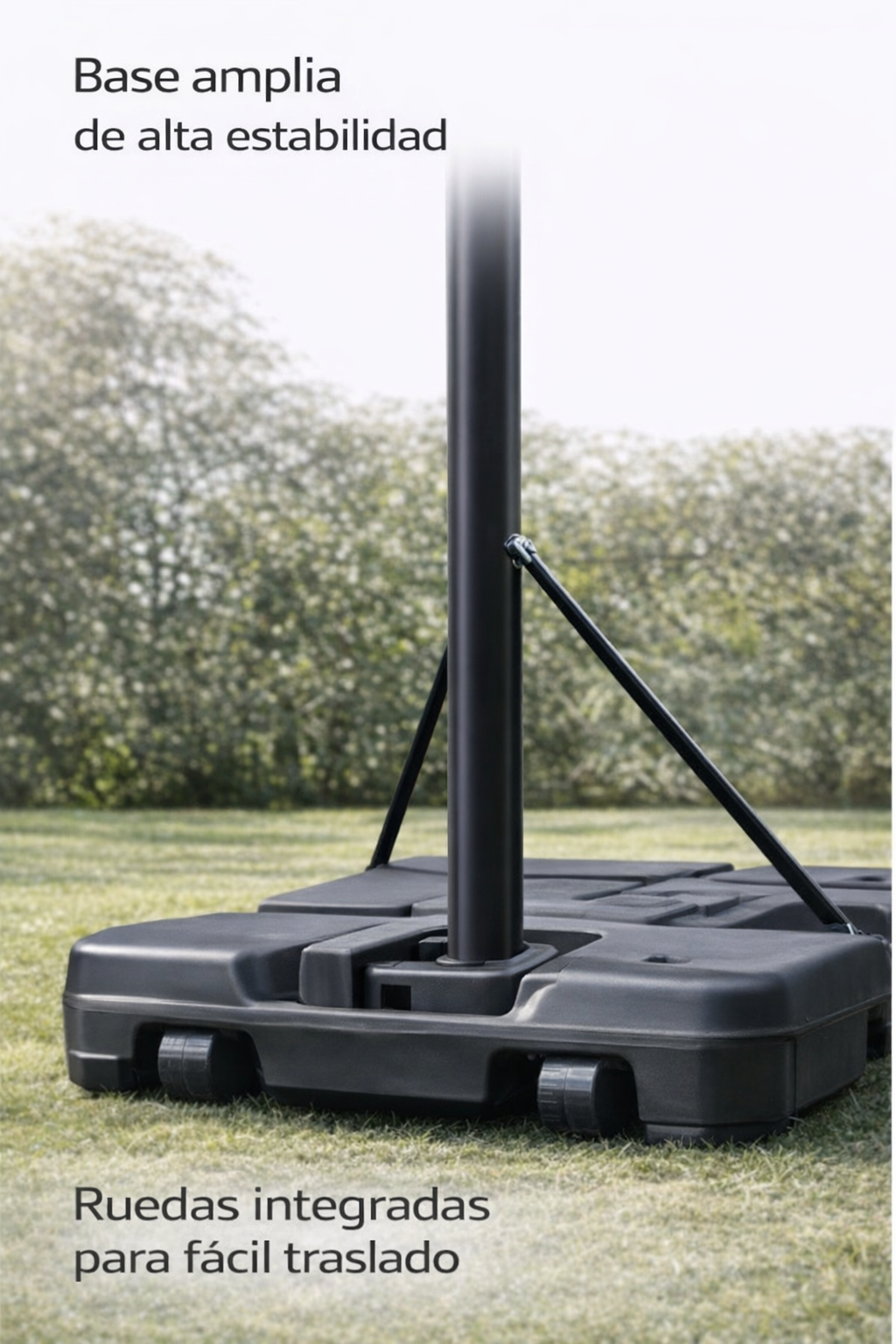 Tablero De Basquetbol Adulto Regulable 1,80/3,05 mts | Incluye Balon-2