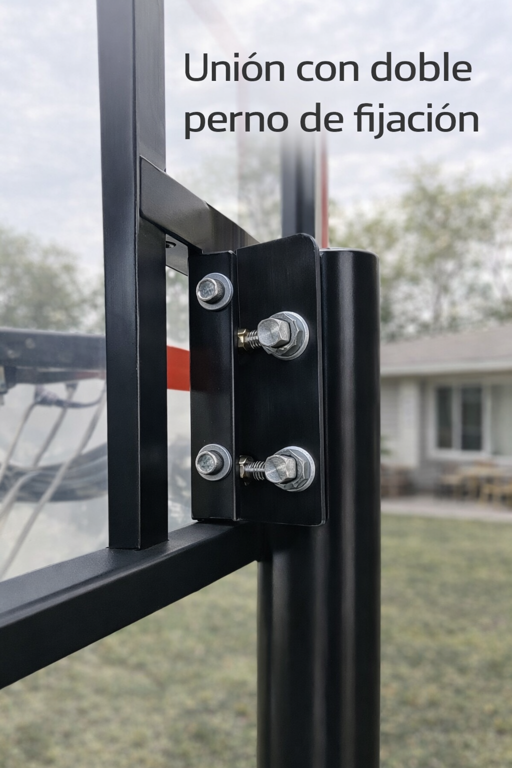 Tablero De Basquetbol Adulto Regulable 1,80/3,05 mts | Incluye Balon-4