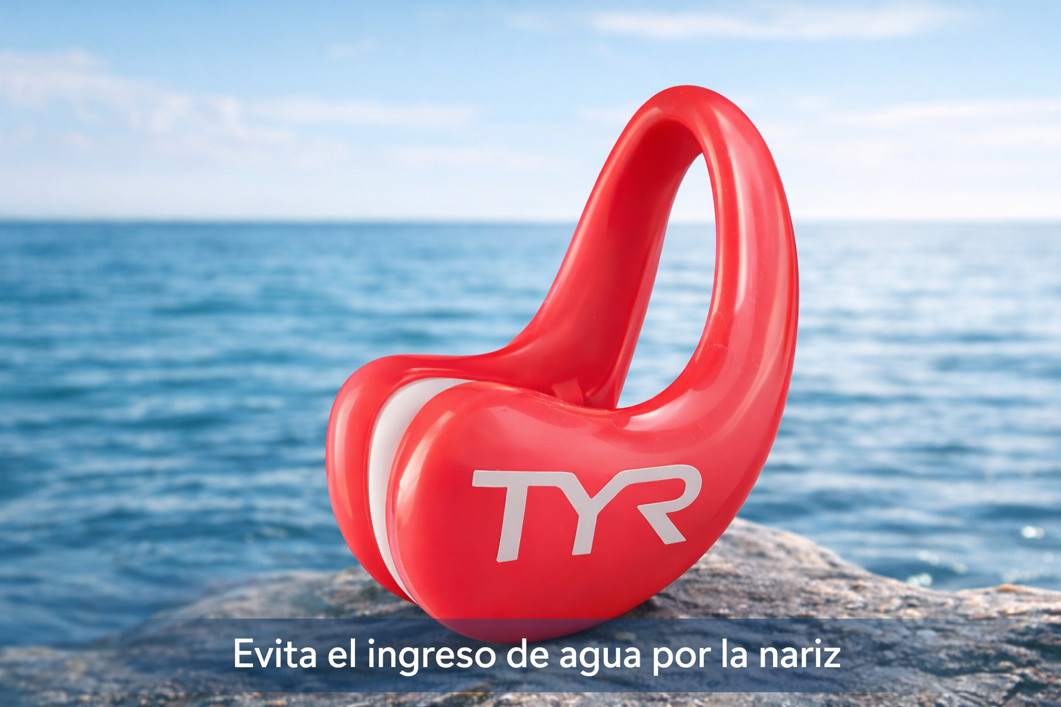 Naricera de Natación TYR con Estuche Protector-2